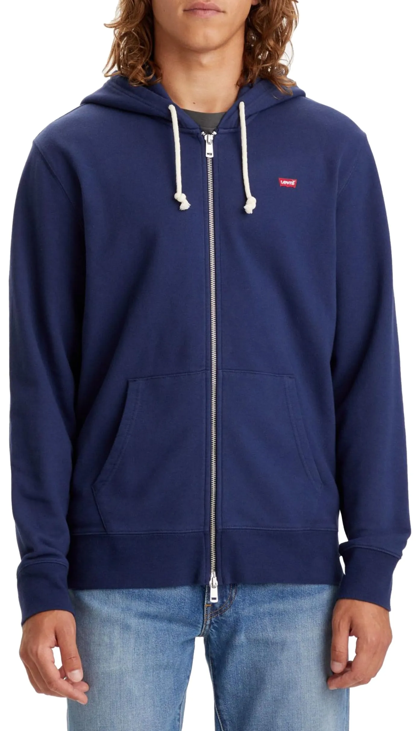 Levi's Zip Up Hoodie, Naval Academy, L - immagine 1