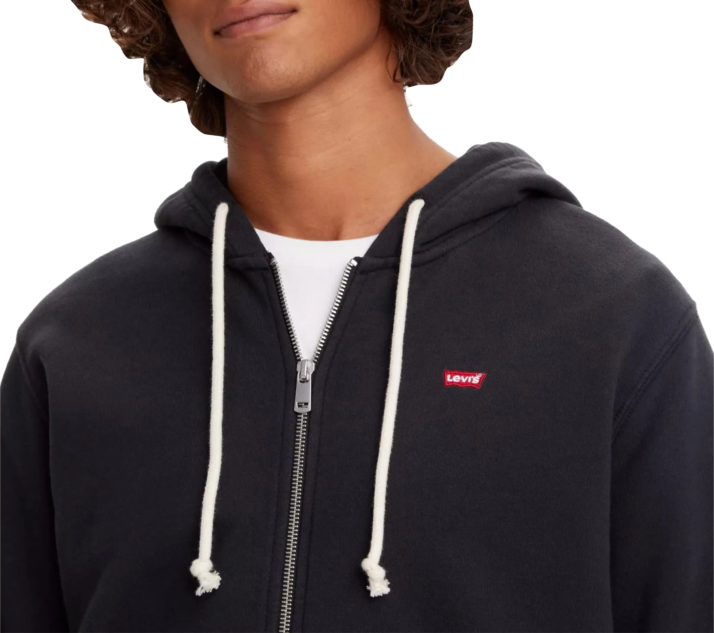Levi's Zip Up Hoodie, Caviar, XXL - immagine 3
