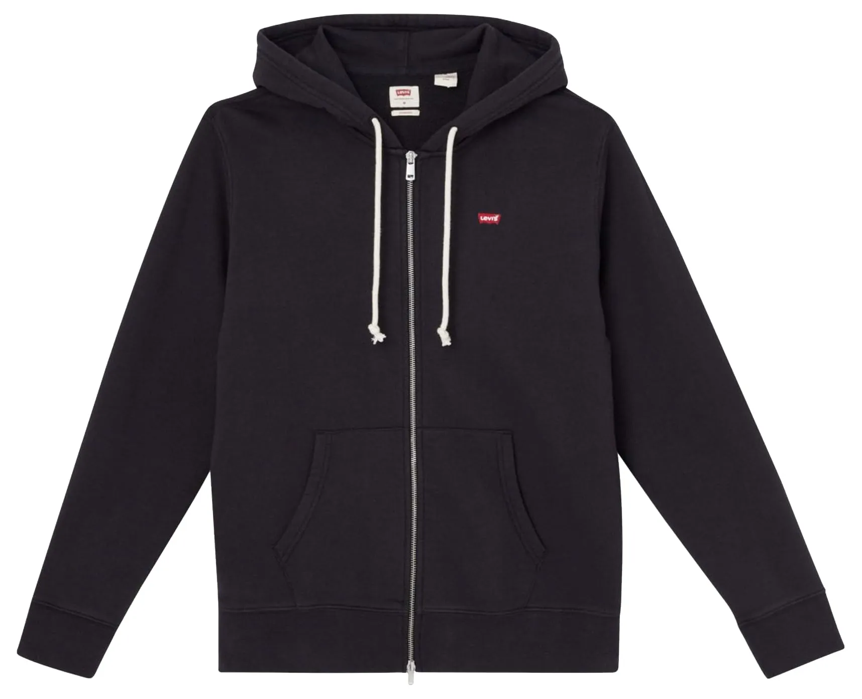 Levi's Full Zip Sweatshirt - Caviar - M - immagine 4