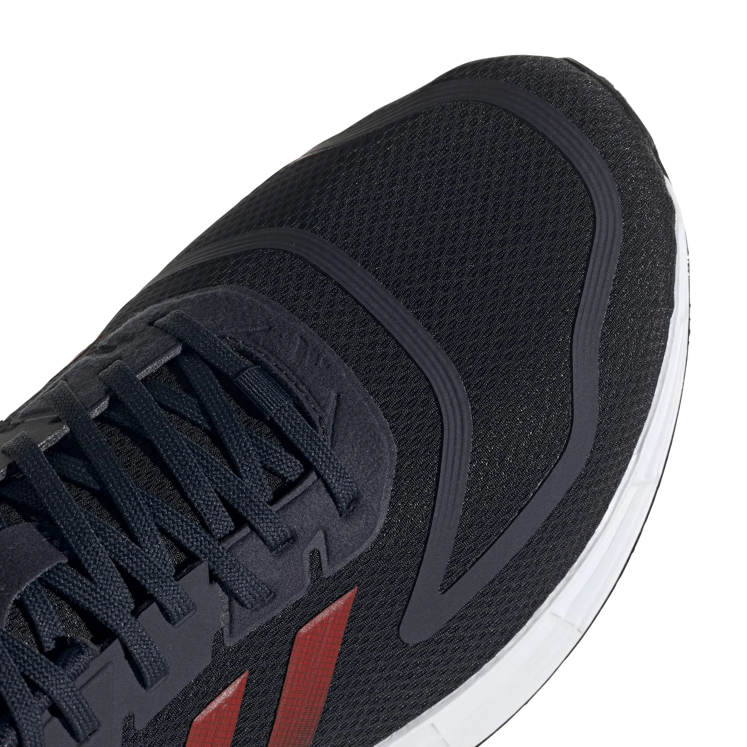 adidas Duramo 10 Sneakers Uomo, Legend Ink Vivid Red Ftwr White, 46 2/3 EU - immagine 8