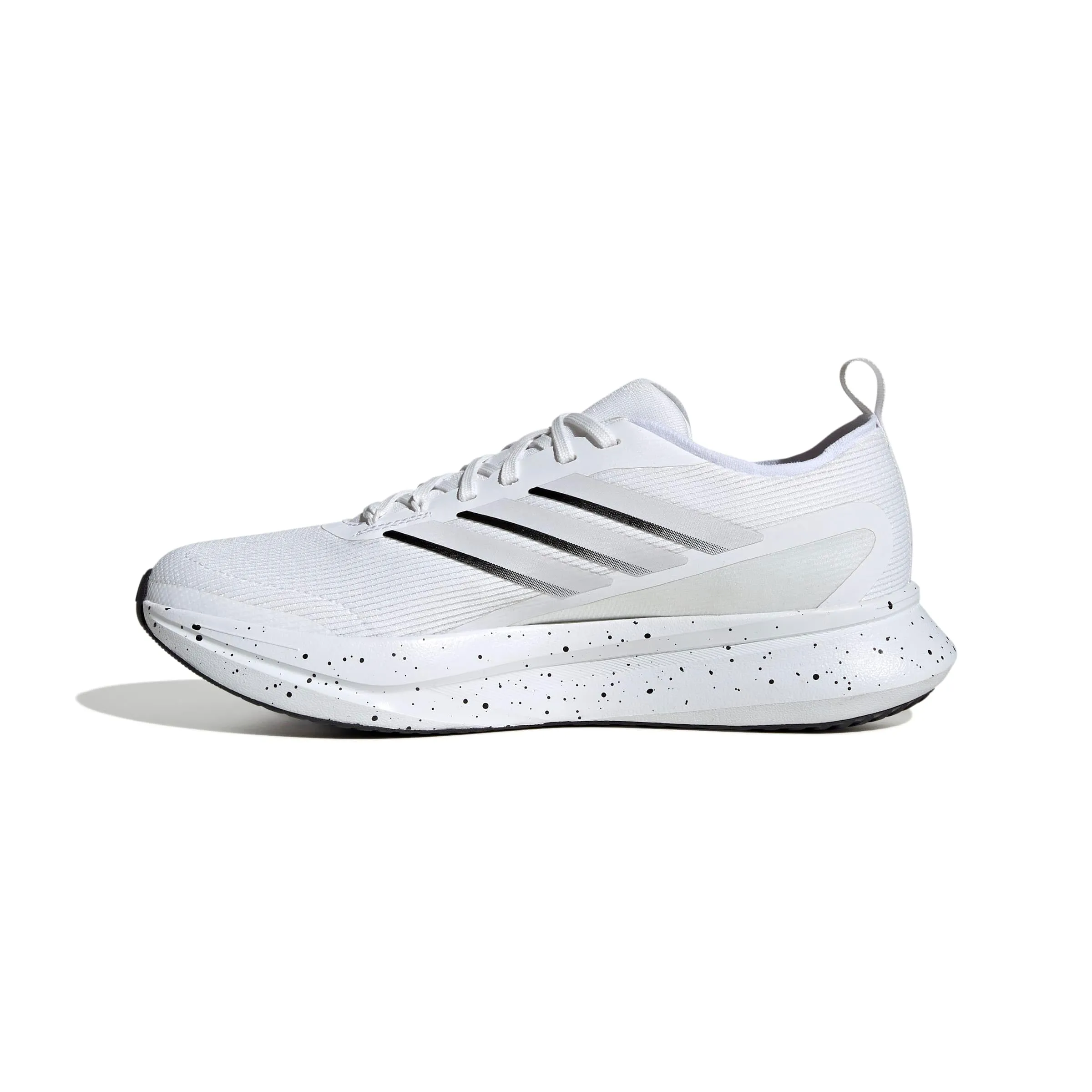 adidas Duramo 10 Scarpe da corsa da uomo, Bianco/Nero/Bianco, 44 EU - immagine 1