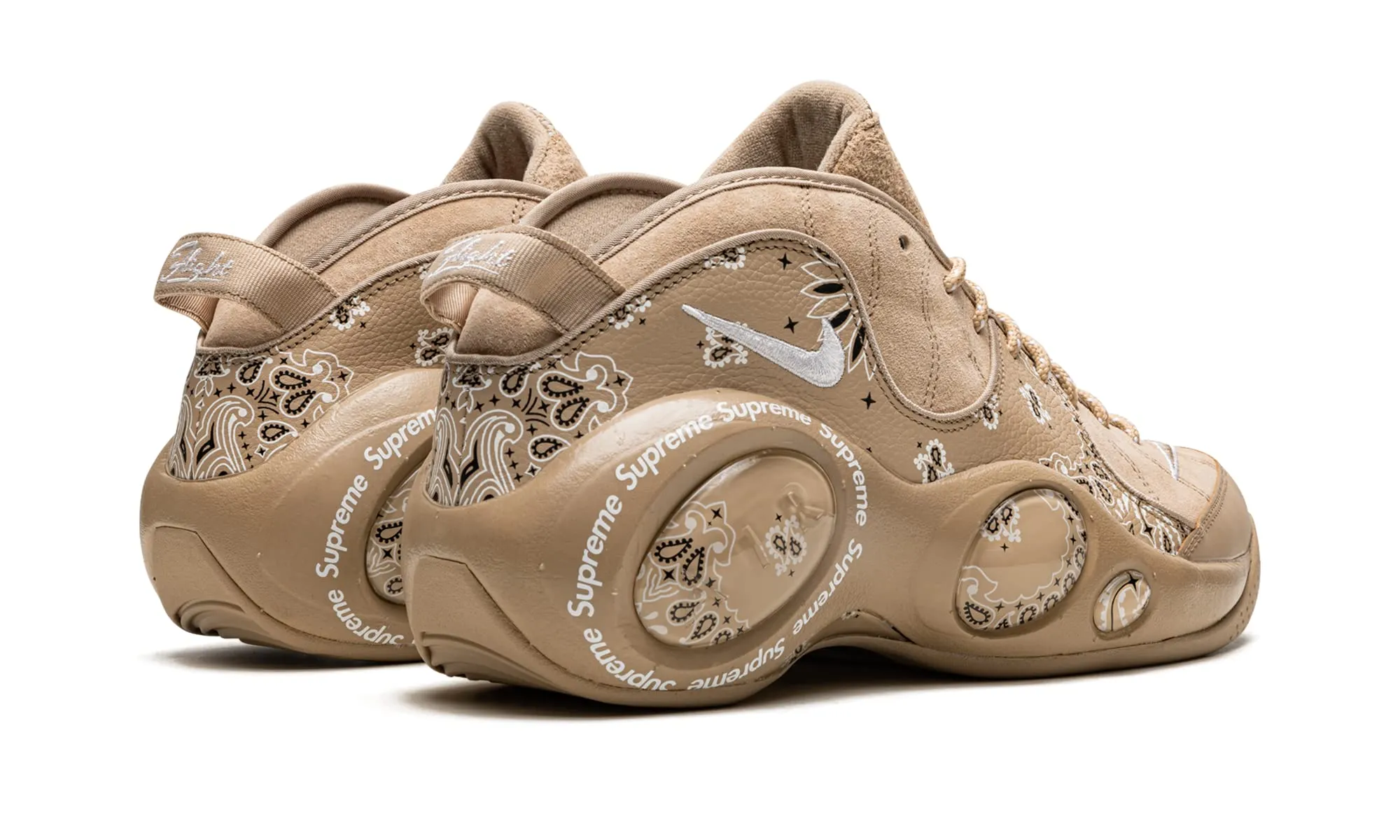 Nike Air Zoom Flight 95 OG Basketball Shoes Men's, Brown, 12 - immagine 3