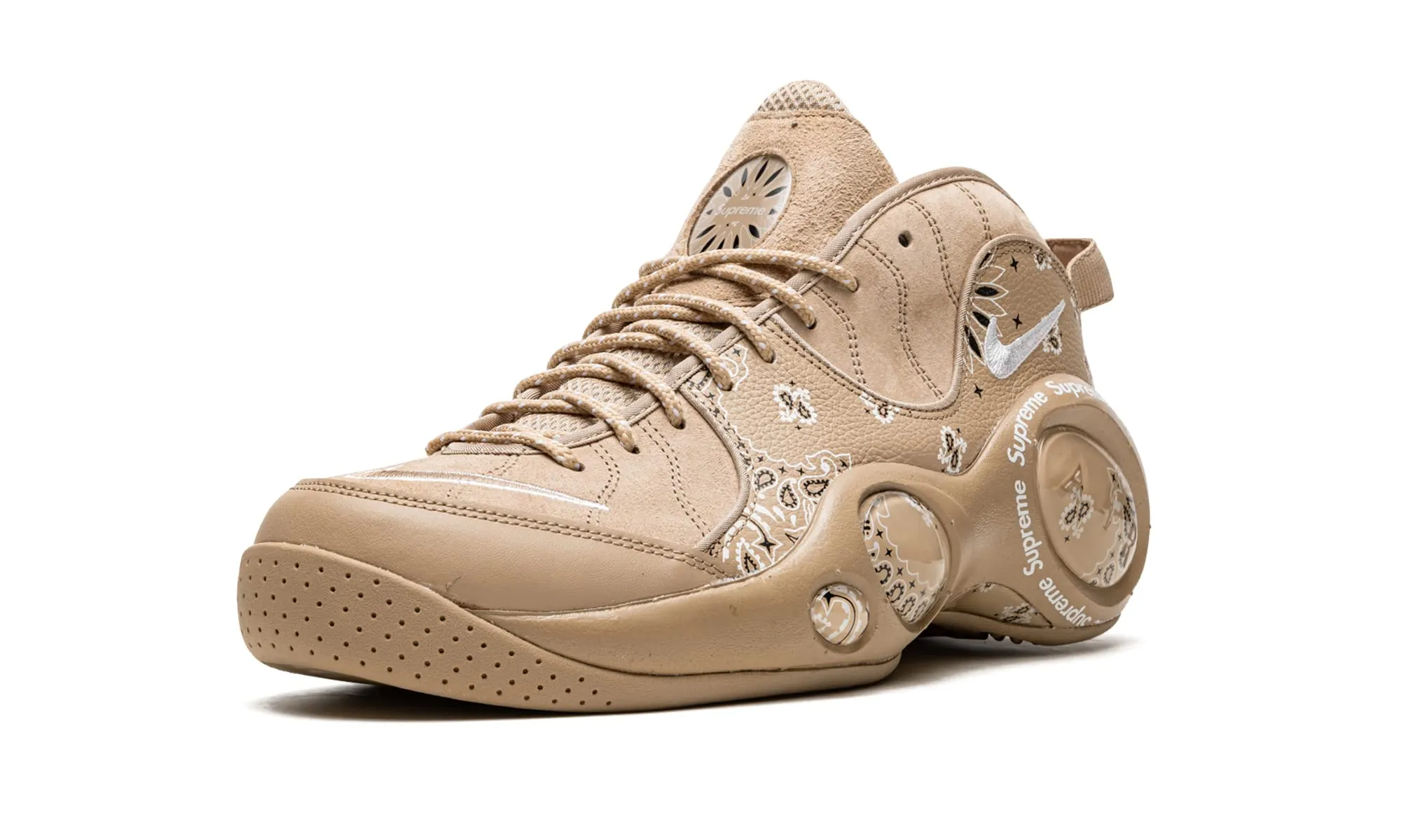 Nike Air Zoom Flight 95 OG Basketball Shoes Men's, Brown, 12 - immagine 4