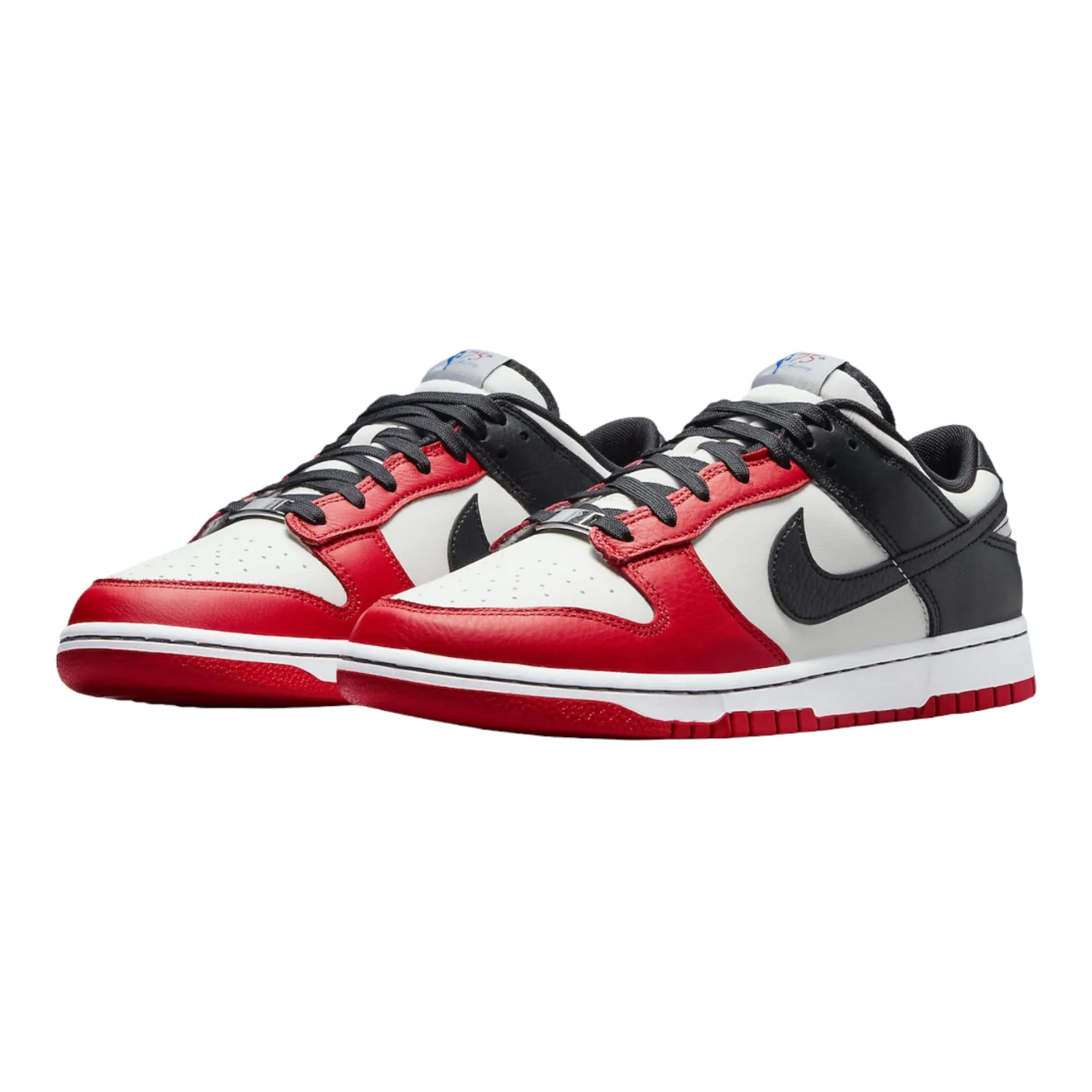 Nike Dunk Low Vela/Nero/Rosso Cile FQ2431-001 - immagine 3
