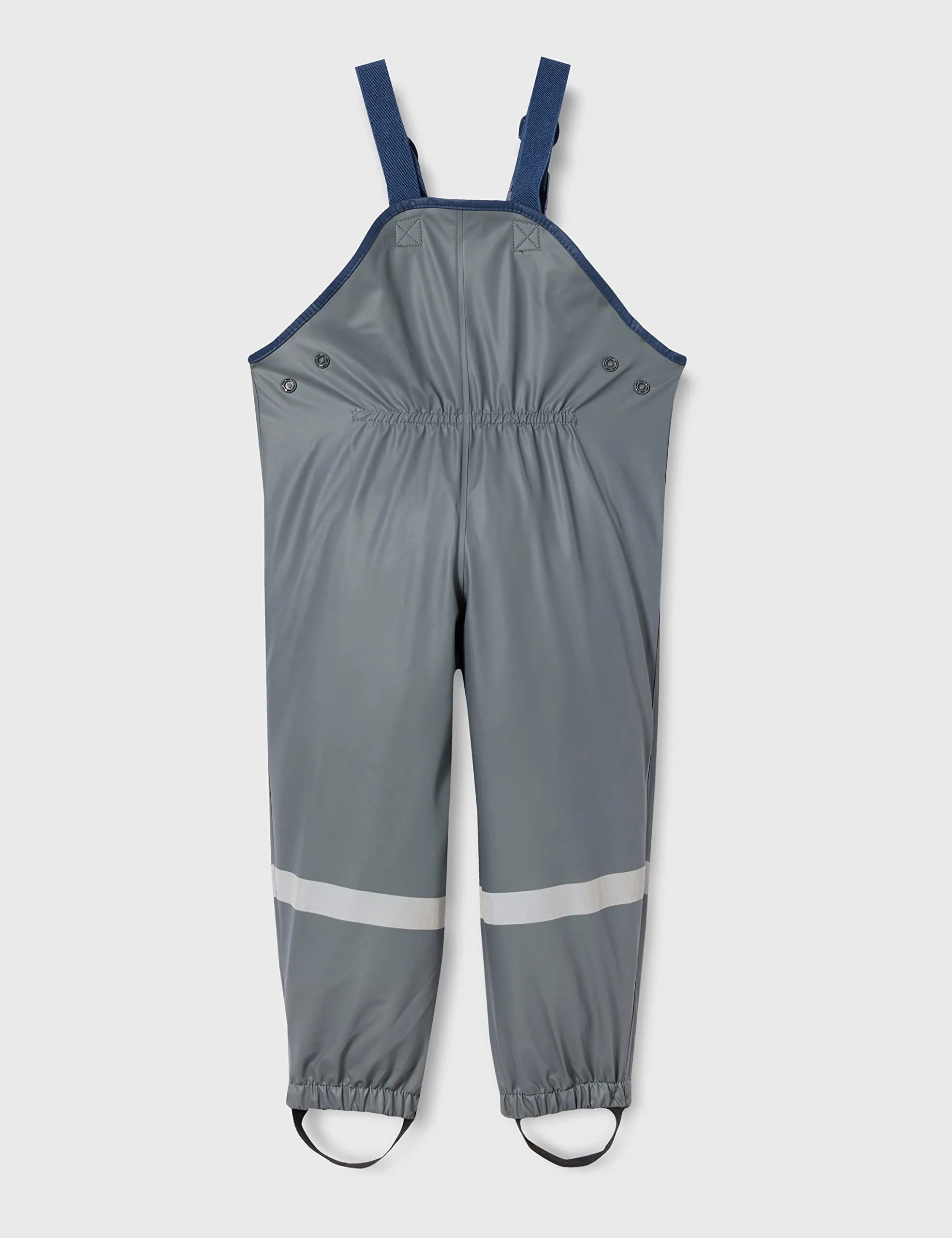 Playshoes Pantaloni Salopette Antipioggia Unisex Bambini e Ragazzi, Grigio Scuro, 86 - immagine 5