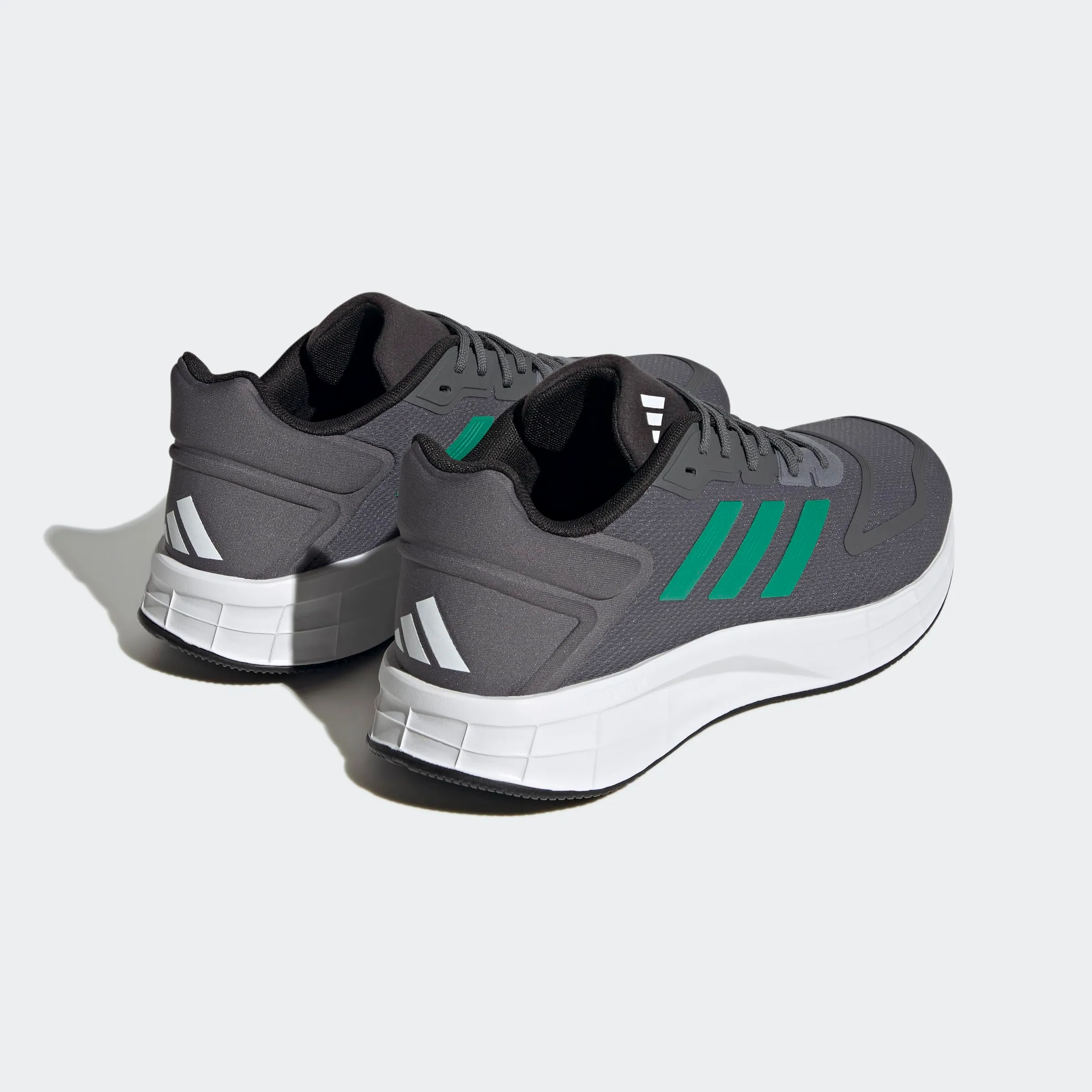 adidas Duramo 10 Shoes, Grey Five / Court Green / Cloud White, 42 2/3 EU - immagine 6