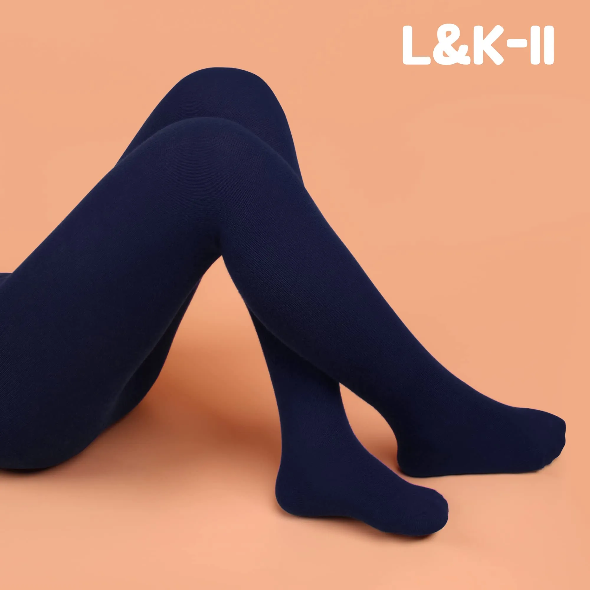L&K-II Collant per neonati, Blu marina, 74-80 - immagine 7