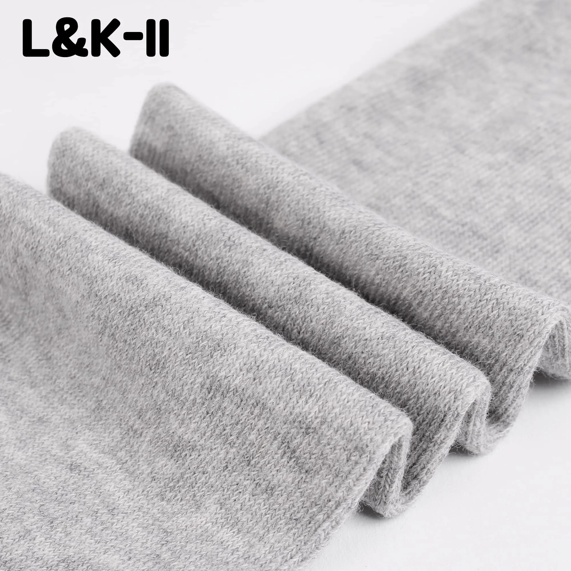 L&K-II Collant per neonati, Grigio, 62-68 - immagine 3