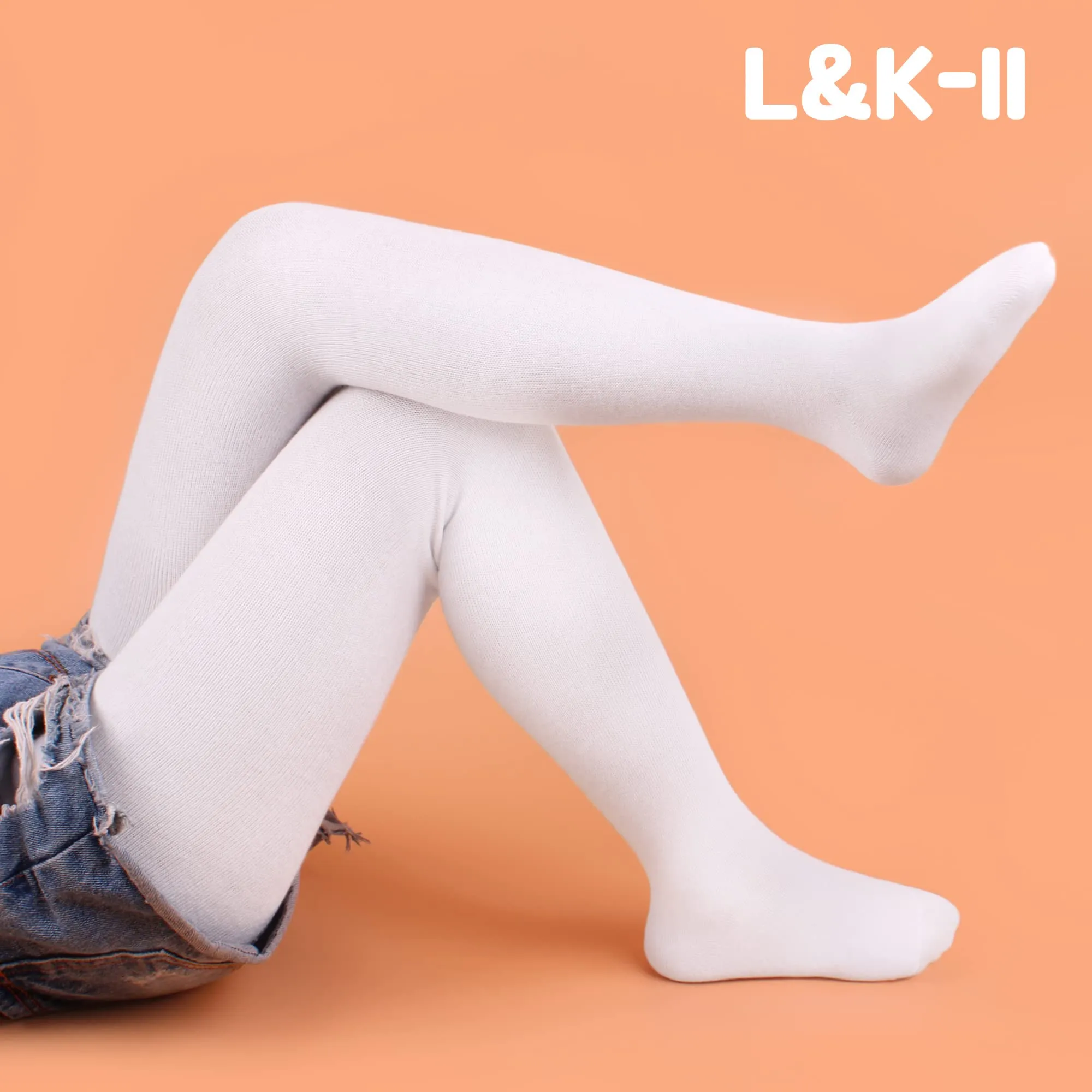 L&K-II Collant per neonati Bianco 86-92 - immagine 7