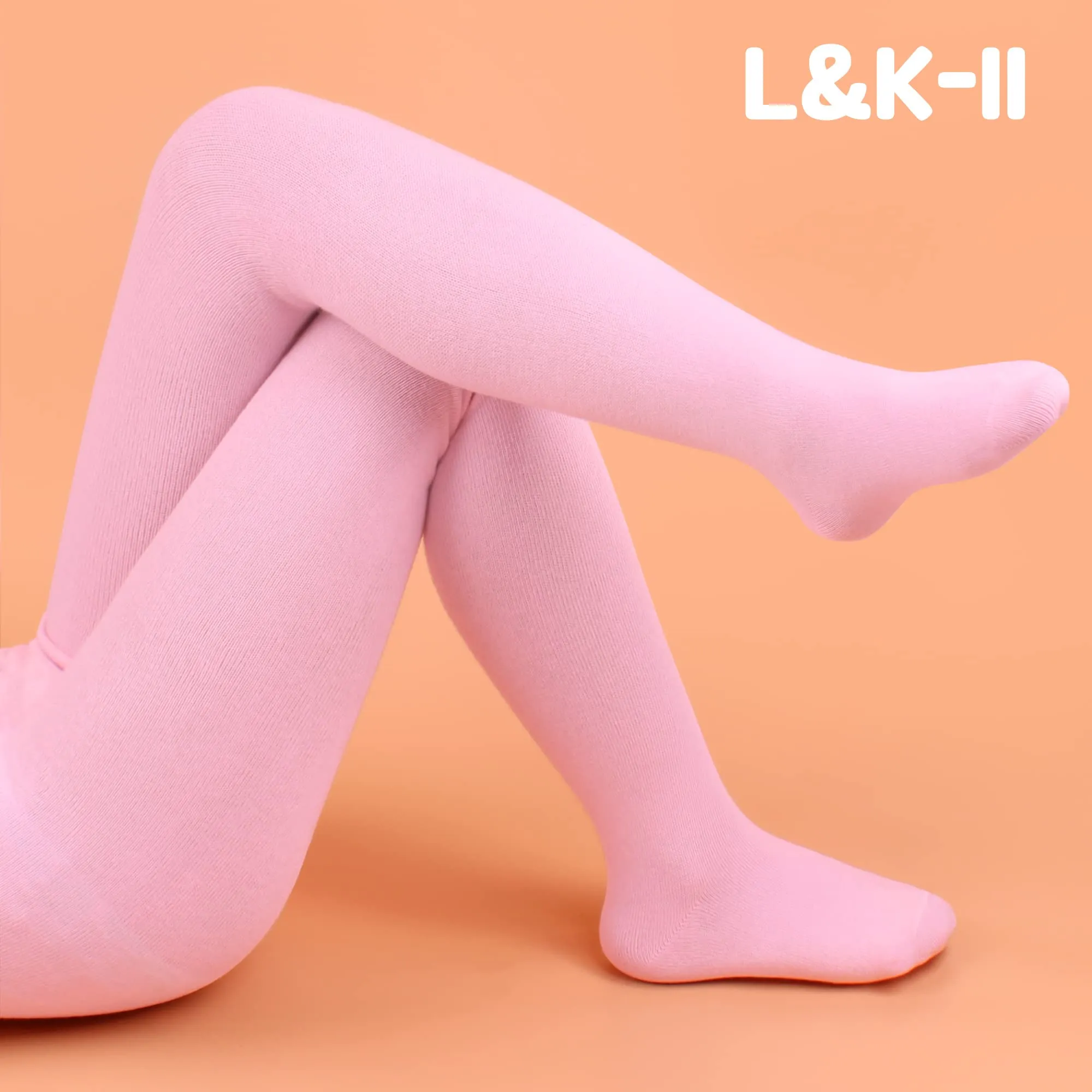 L&K-II Collant per neonati, Rosa chiaro, 86-92 - immagine 7