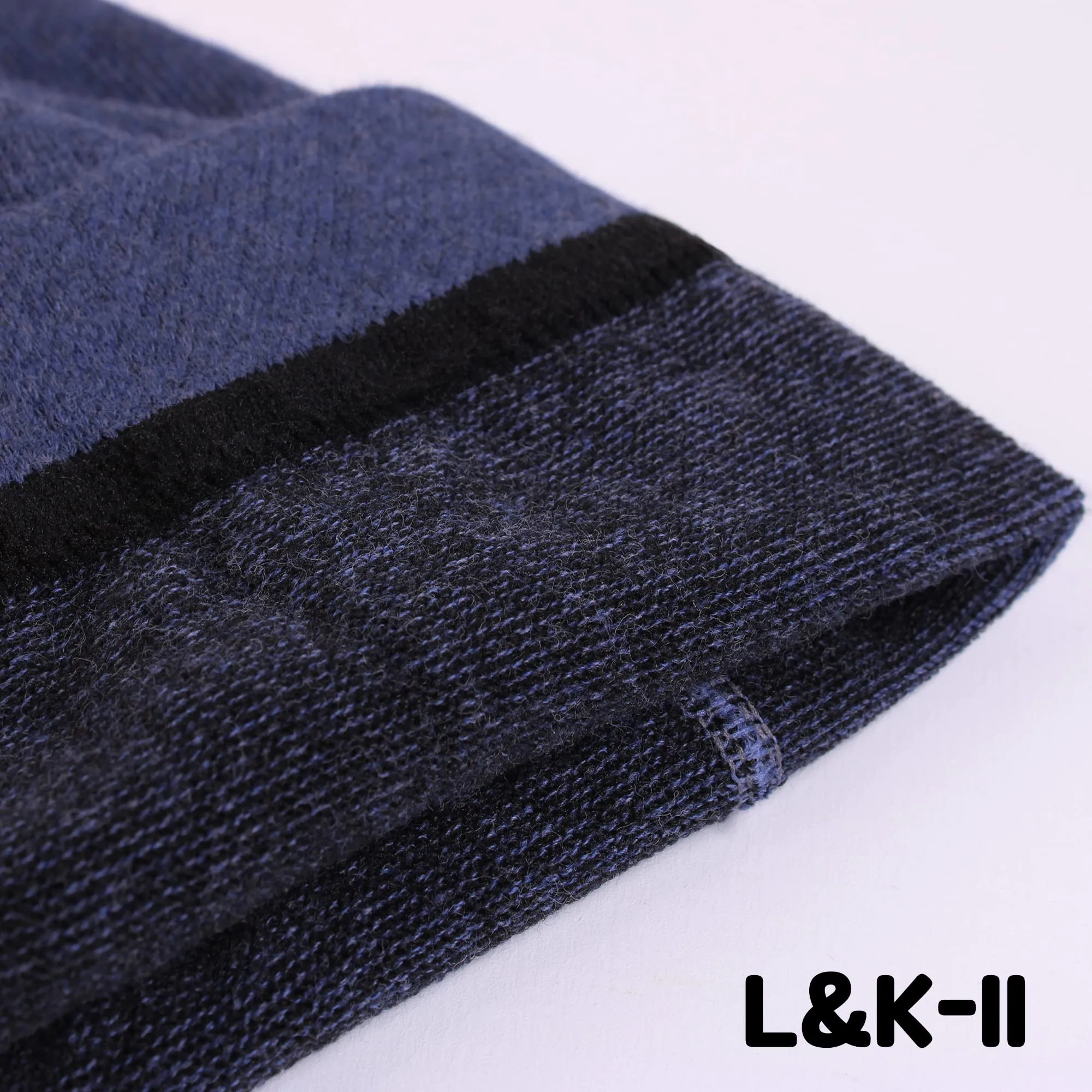 L&K-II Collant per neonati, Blu denim, 86-92 - immagine 4