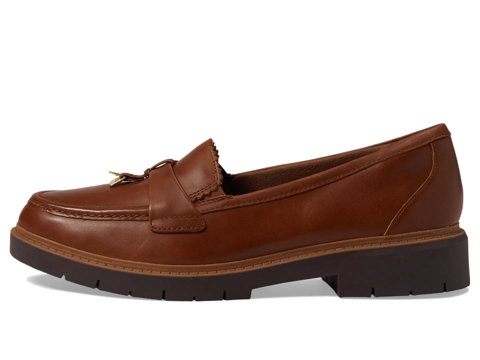 Clarks Westlynn Bella Mocassini da Donna, Pelle, Marrone Tan, 35.5 EU - immagine 4