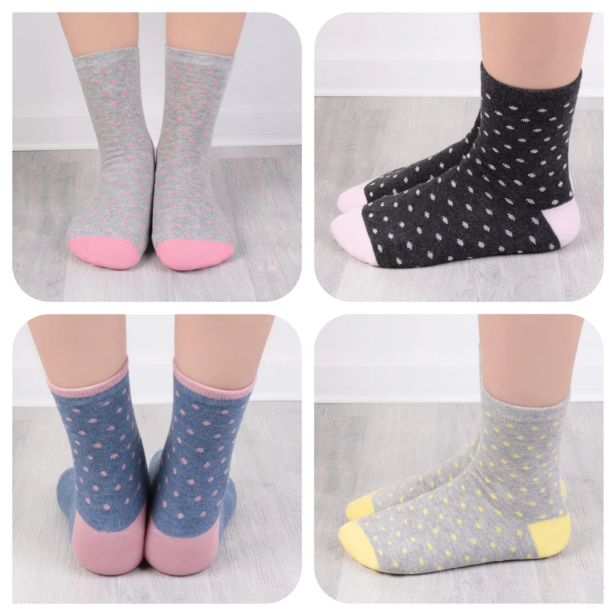 L&K-II Calzini Bambino in Cotone, 12 Paia, 2841 39-42 - immagine 6
