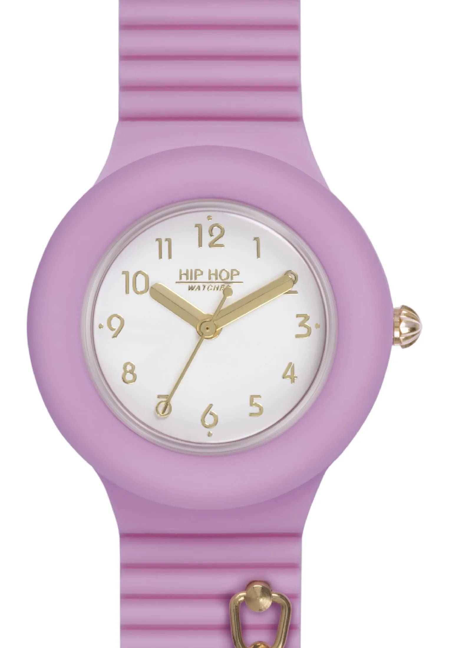 HIP HOP Dancing in the Light Orologio Donna Bubble Gum, Cinturino in Silicone Intercambiabile, Ciondolo Ape, Cassa 32 mm, Rosa - immagine 2
