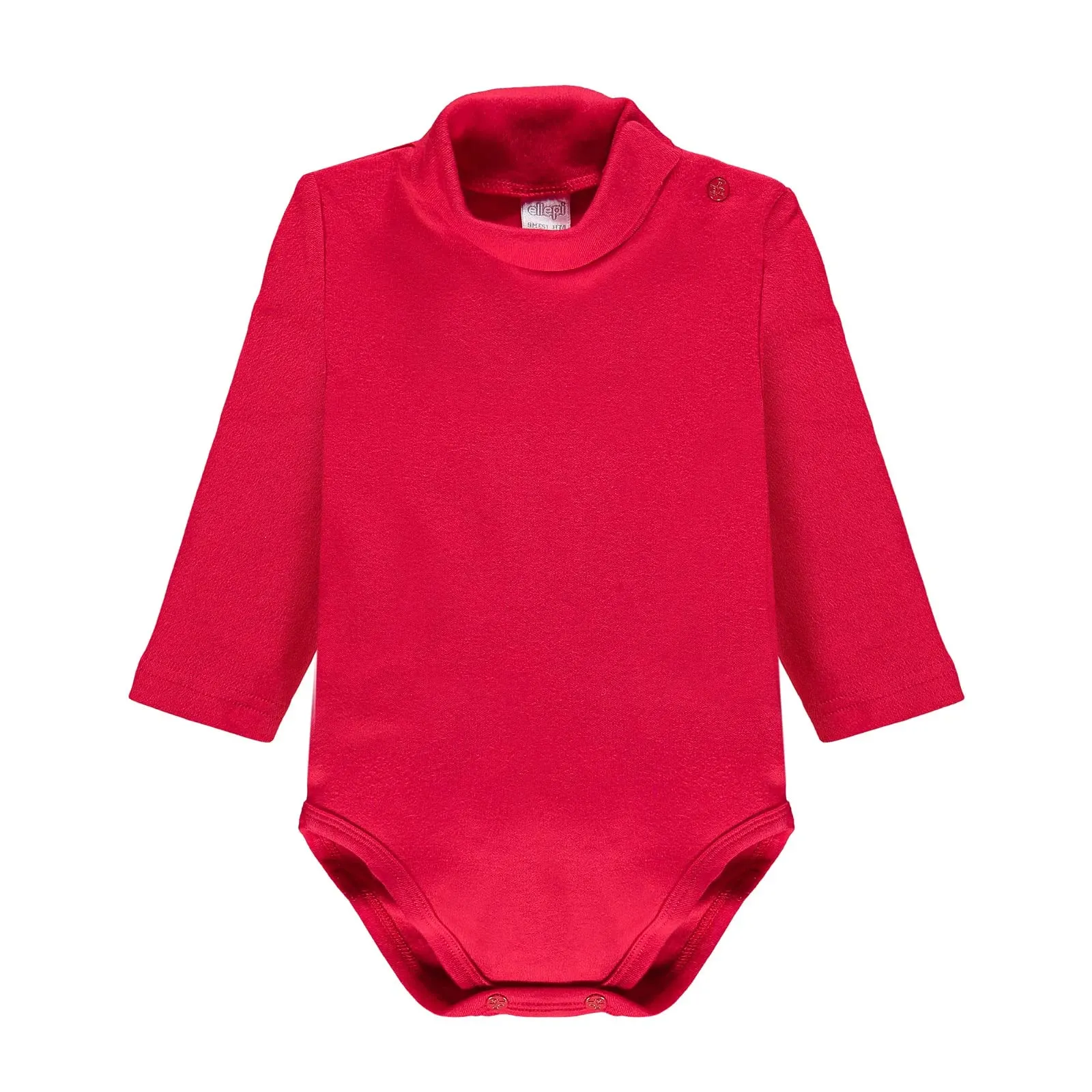 Ellepi Body Lupetto Neonato e Bambino in Cotone, Rosso, 1 Mese - immagine 1