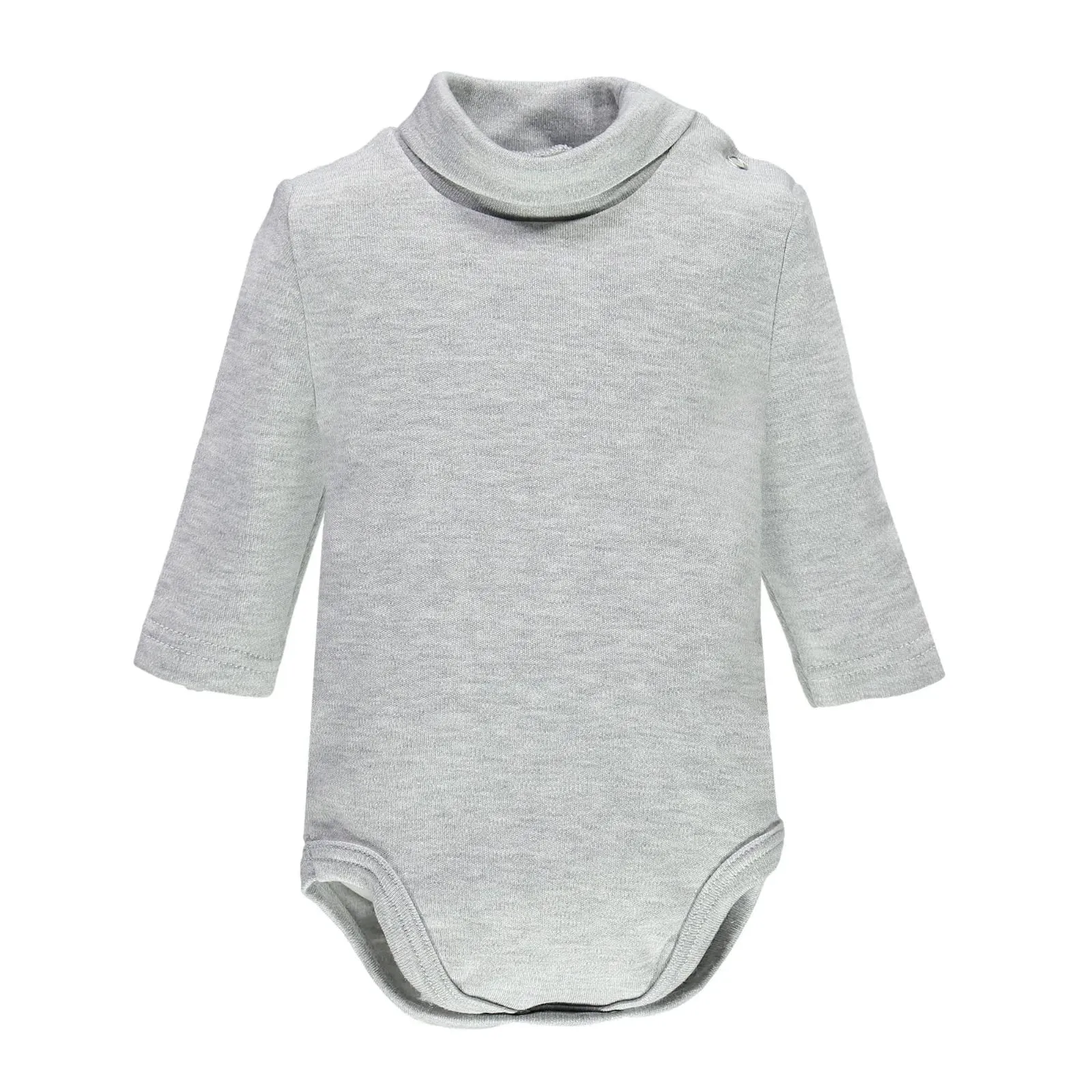 Ellepi Body Lupetto Neonato e Bambino in Cotone, Grigio, 18 Mesi - immagine 1
