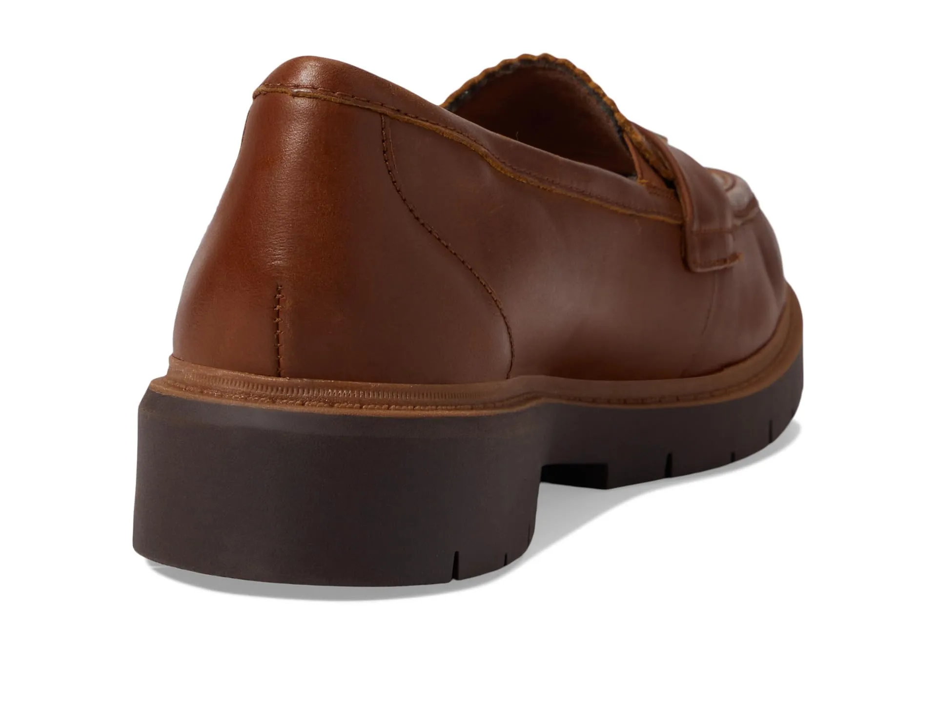 Clarks Westlynn Bella Women's Moccasins, Light Brown Leather, 7 Wide - immagine 5