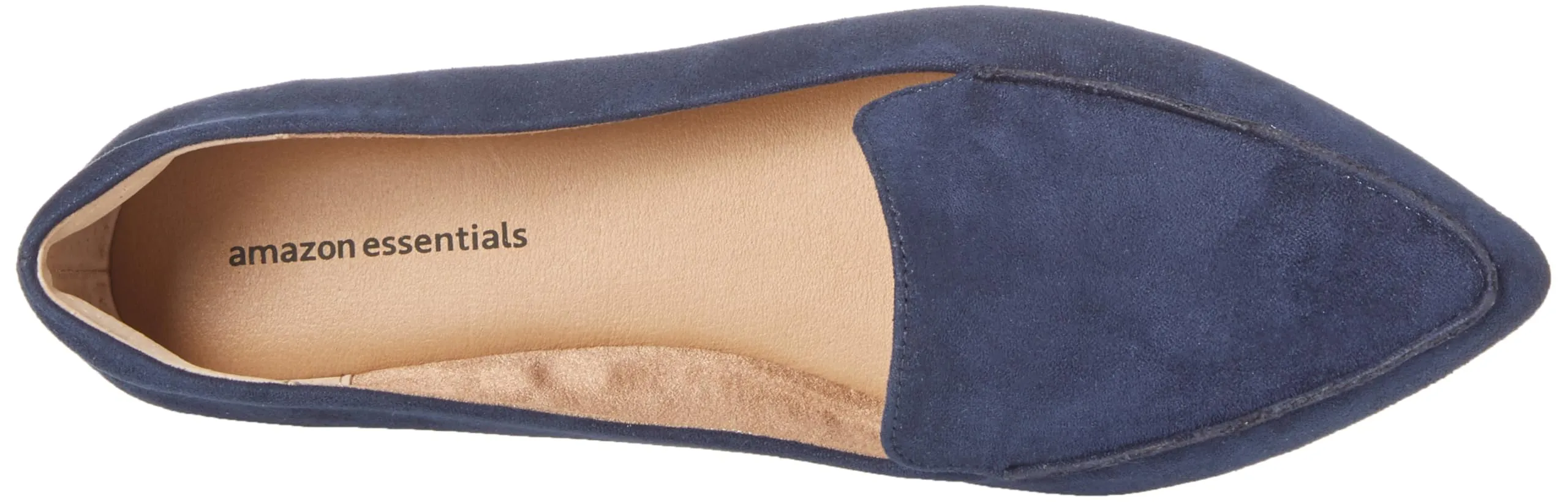 Amazon Essentials Mocassini Bassi da Donna, Blu Marino Micro Scamosciato, 42 EU Larga - immagine 5