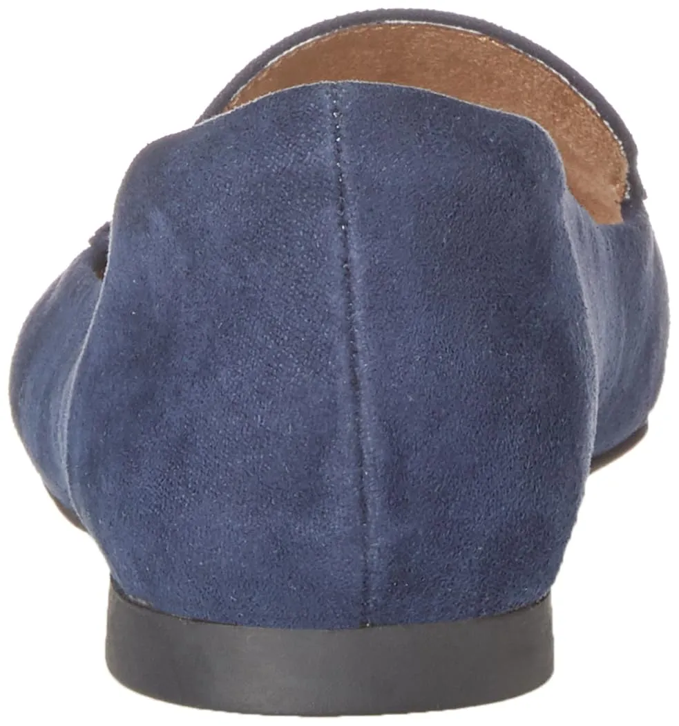 Amazon Essentials Mocassini Bassi da Donna, Blu Marino Micro Scamosciato, 37.5 EU - immagine 3