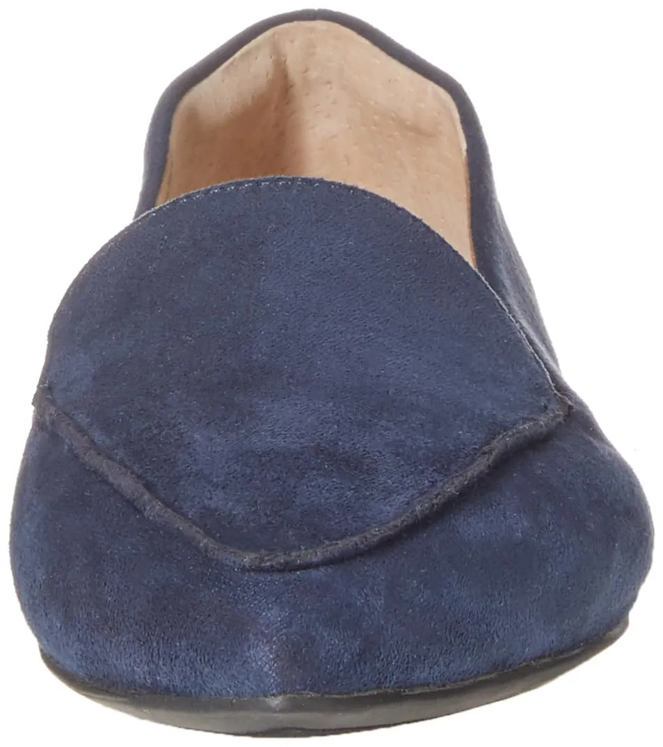 Amazon Essentials Mocassini Bassi da Donna, Blu Marino Micro Scamosciato, 46 EU - immagine 2