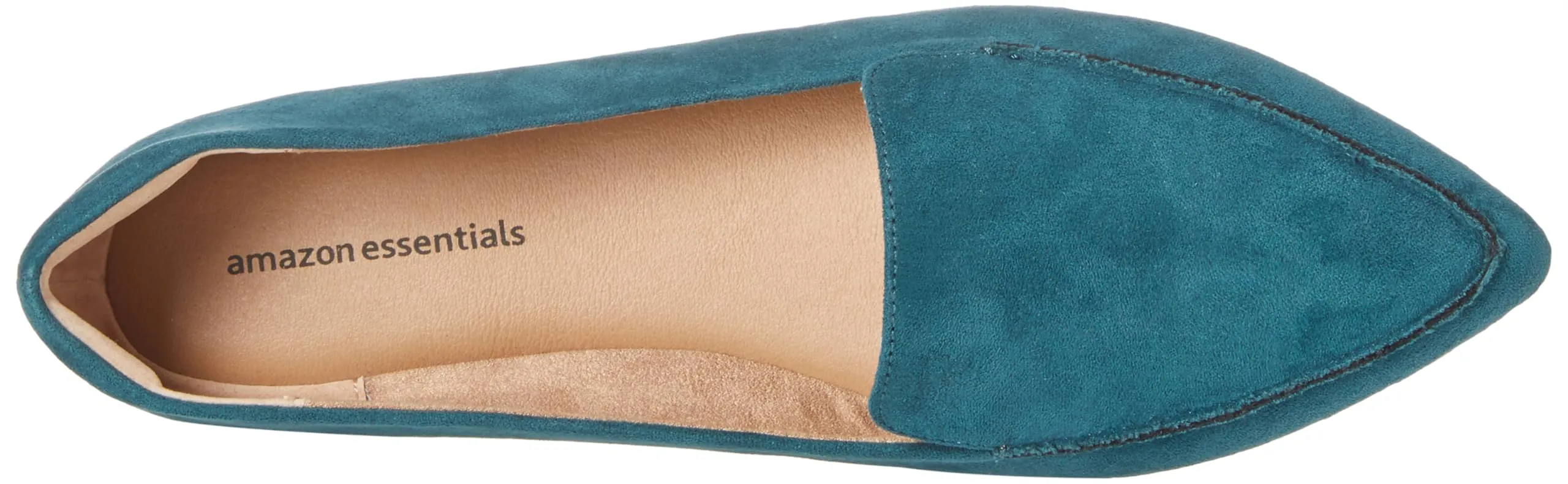 Amazon Essentials Mocassini Bassi da Donna, Turchese Scuro Micro Scamosciato, 37 EU - immagine 6