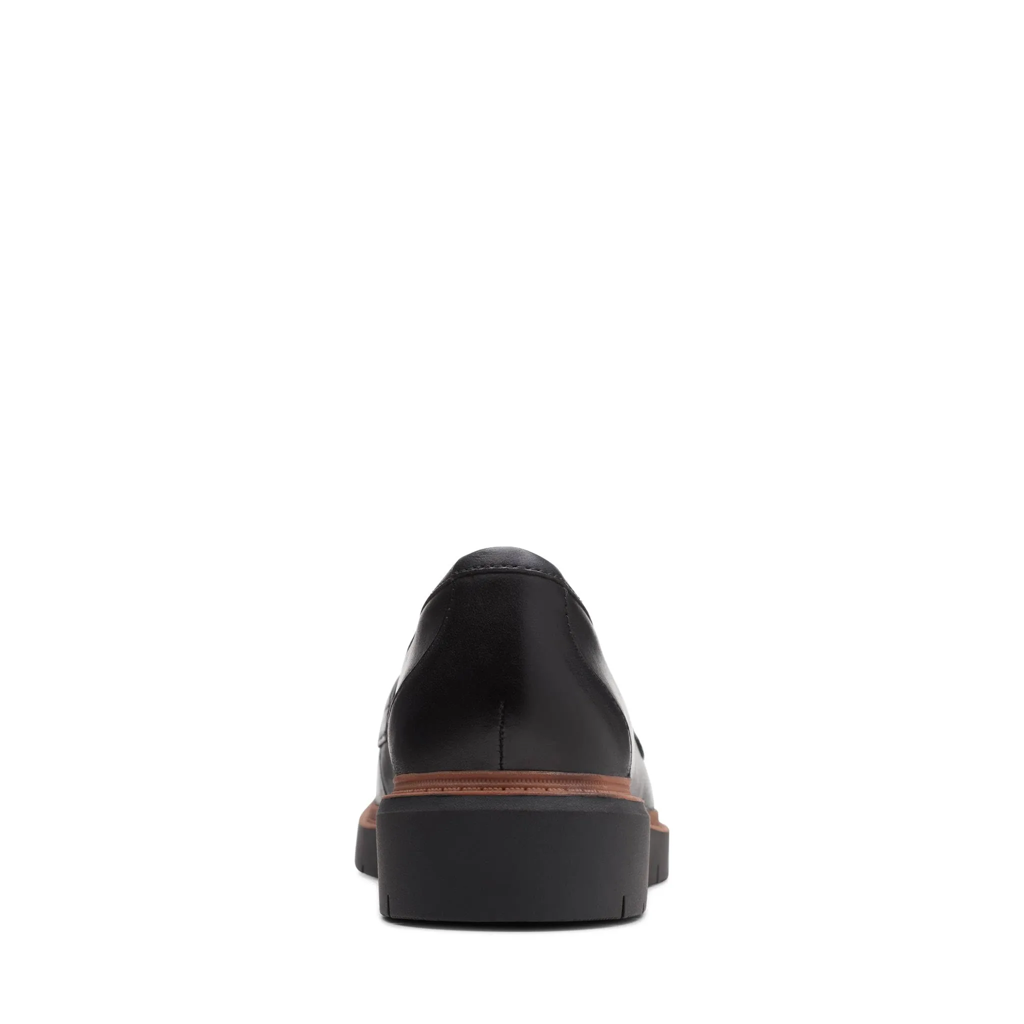 Clarks Westlynn Bella Women's Black Leather Shoes, Size 6 - immagine 7