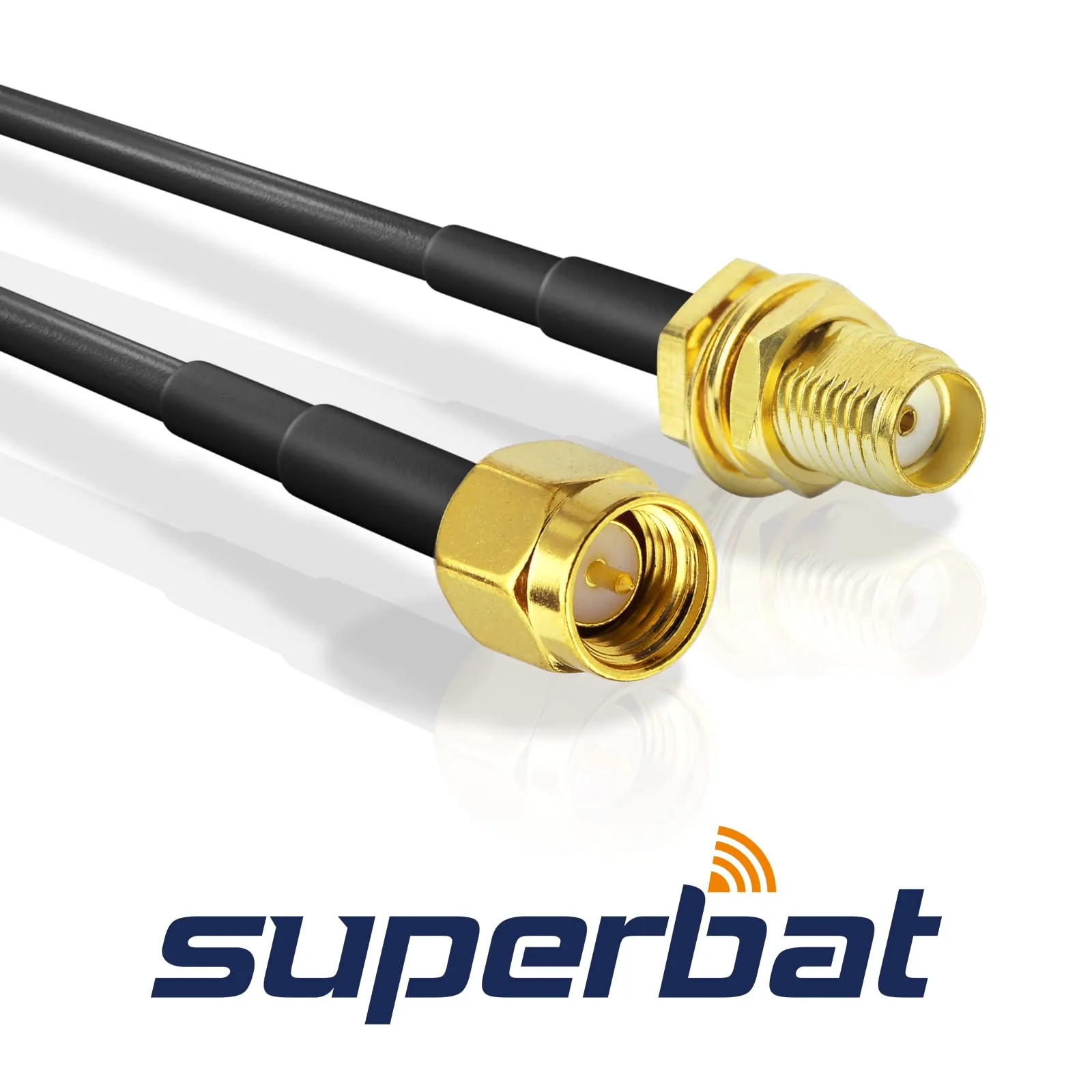 Superbat Cavo Prolunga SMA RG174 5m Maschio a Femmina per Antenna 4G LTE WIFI GPS GSM Modem 5G e SDR - immagine 2