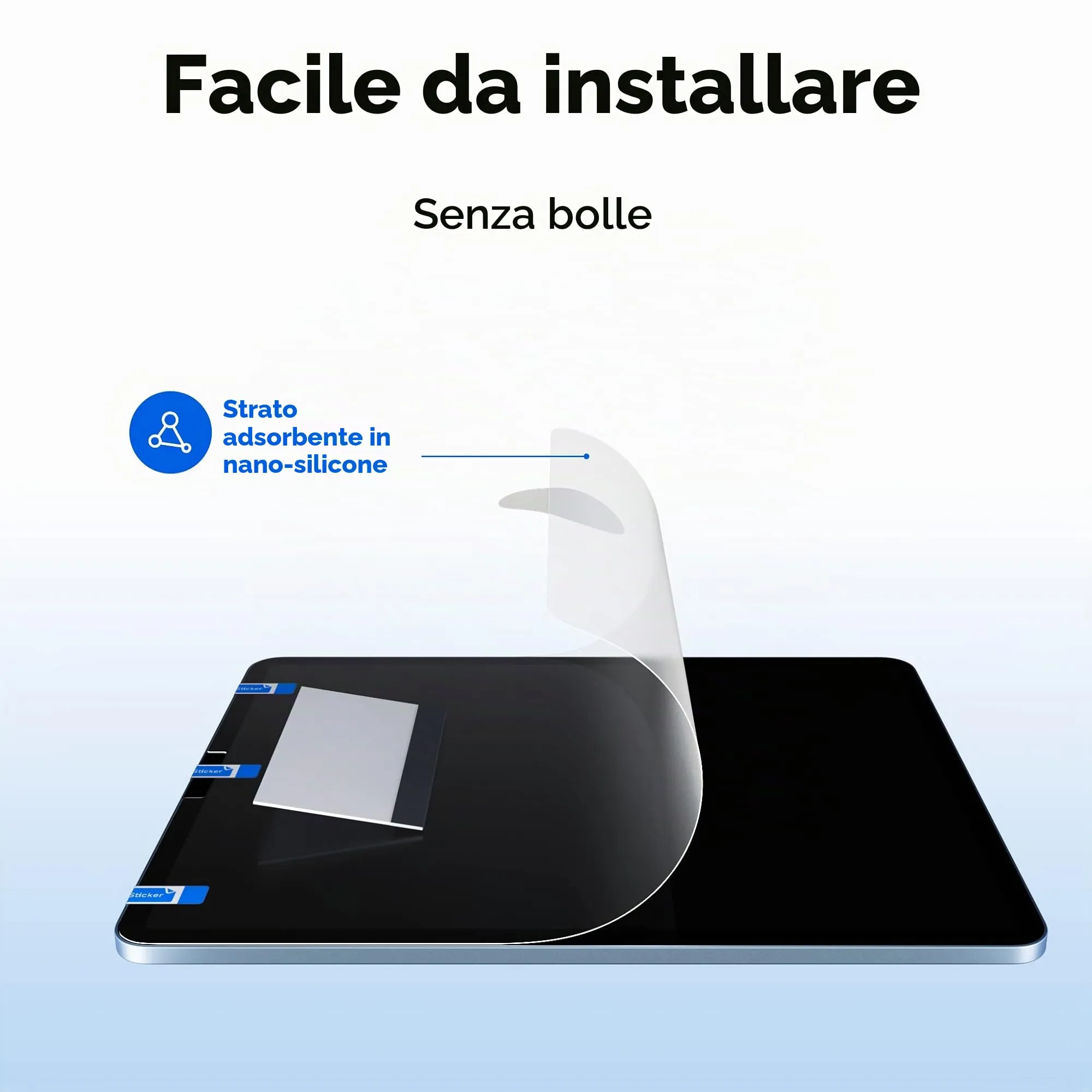 Protescreen Pellicola Protettiva Effetto Carta per iPad Pro 11 Pollici (2018-2022) e iPad Air 5/4 10,9 Pollici, Opaca Antiriflesso, 2 Pezzi - immagine 7