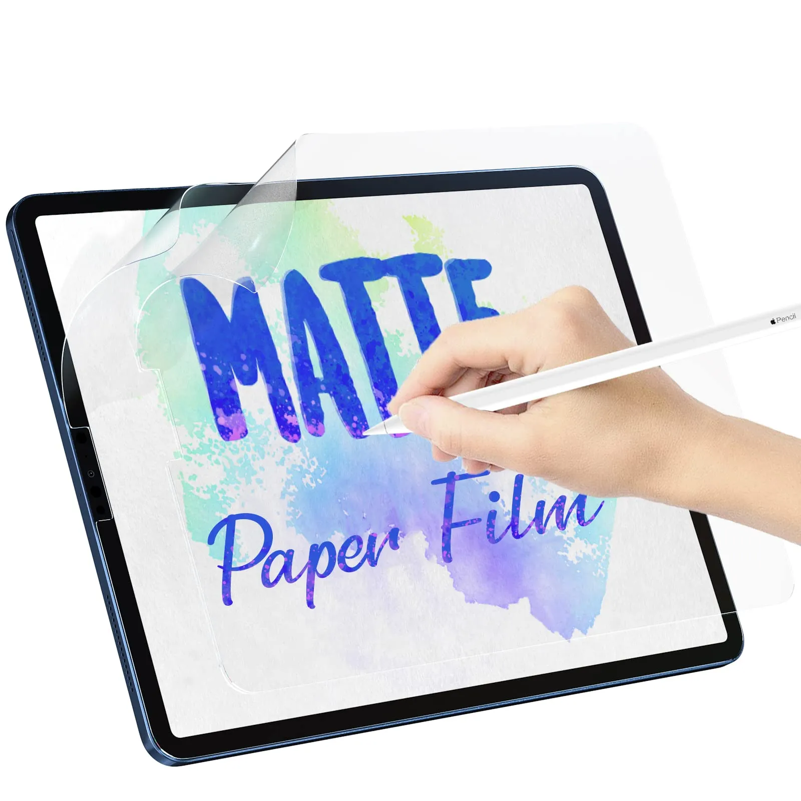 Protescreen Pellicola Protettiva Opaca effetto Carta per iPad 9/8/7 10,2 Pollici (2 Pezzi) - immagine 1