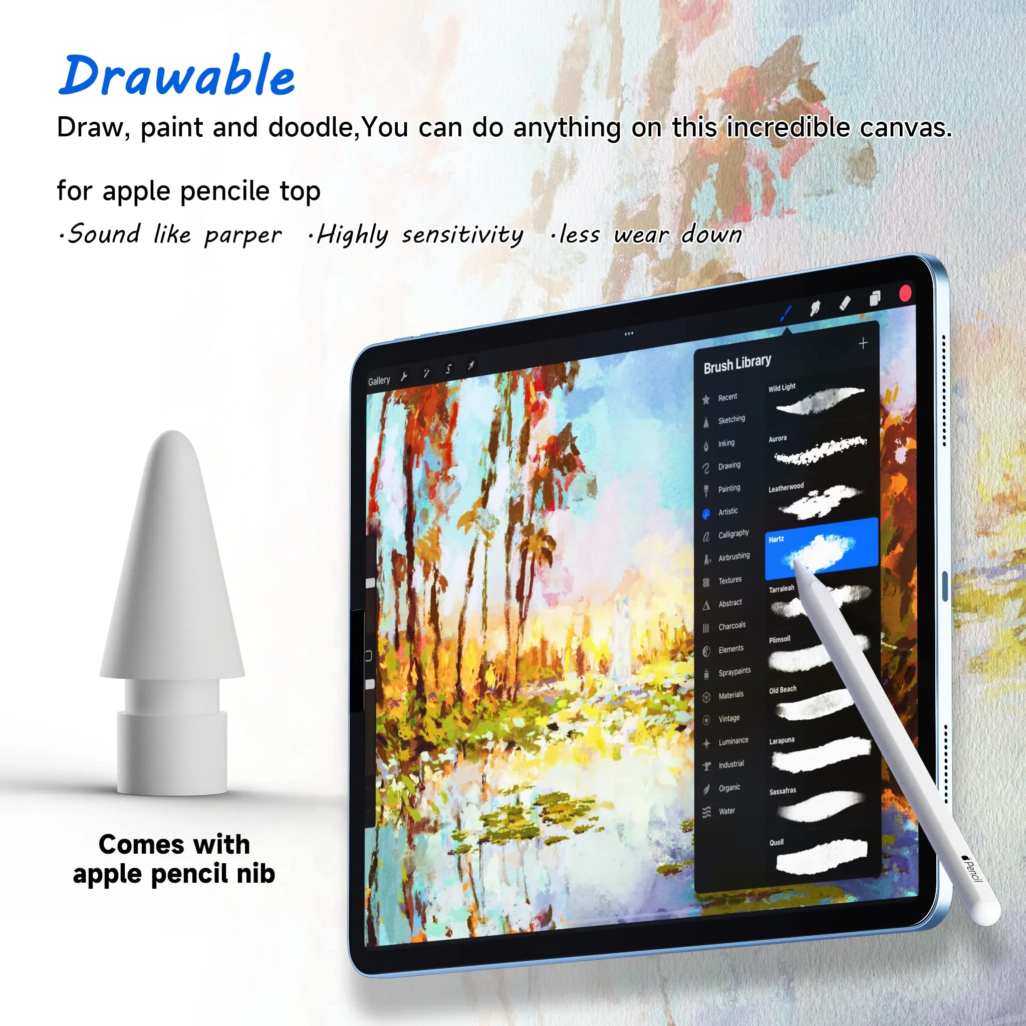 Protescreen Pellicola Protettiva Opaca effetto Carta per iPad 9/8/7 10,2 Pollici (2 Pezzi) - immagine 7