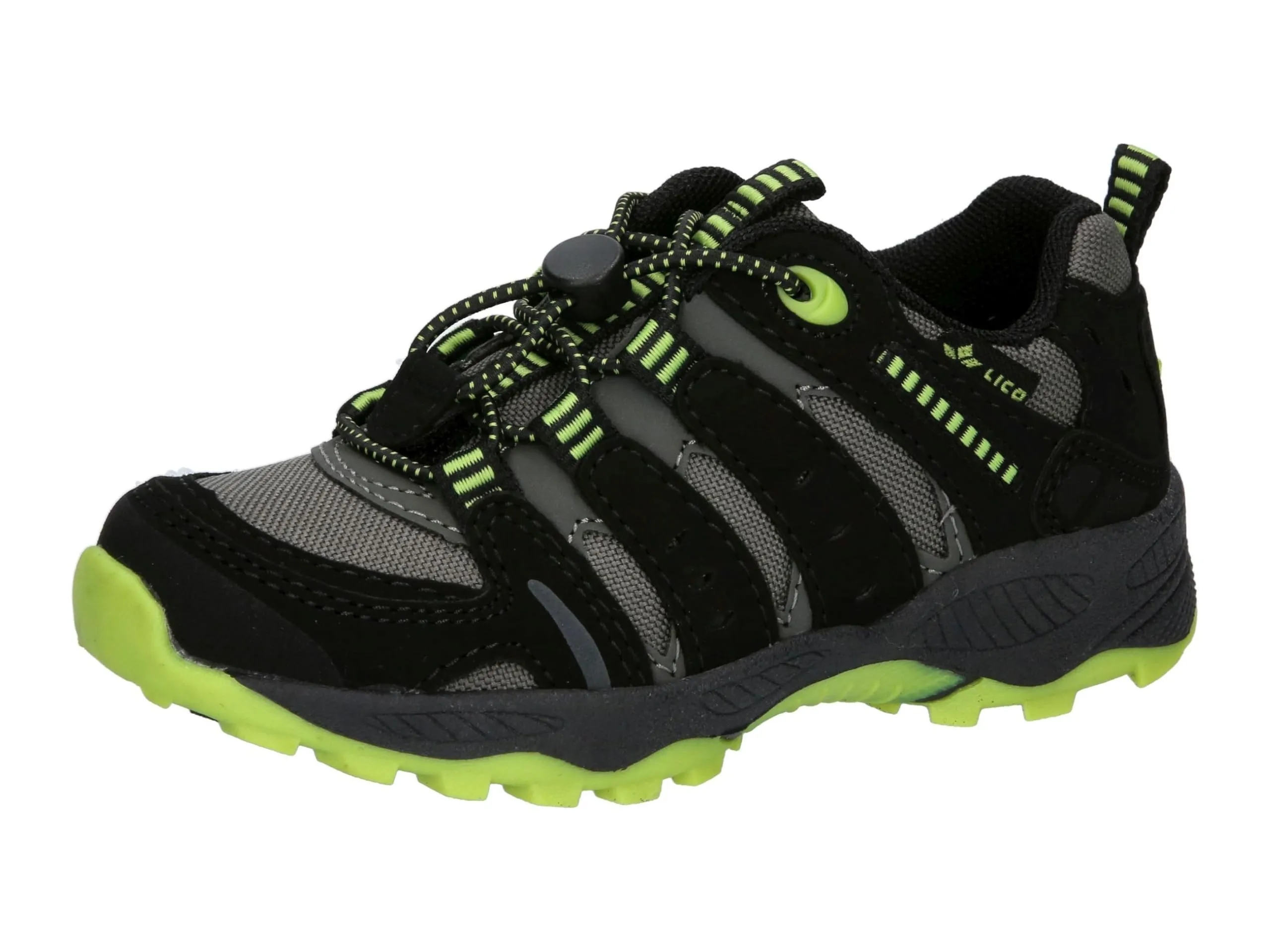 Lico Fremont Scarpe da Trekking Unisex Bambini e Ragazzi, Grigio Nero Lemon, 25 EU - immagine 1