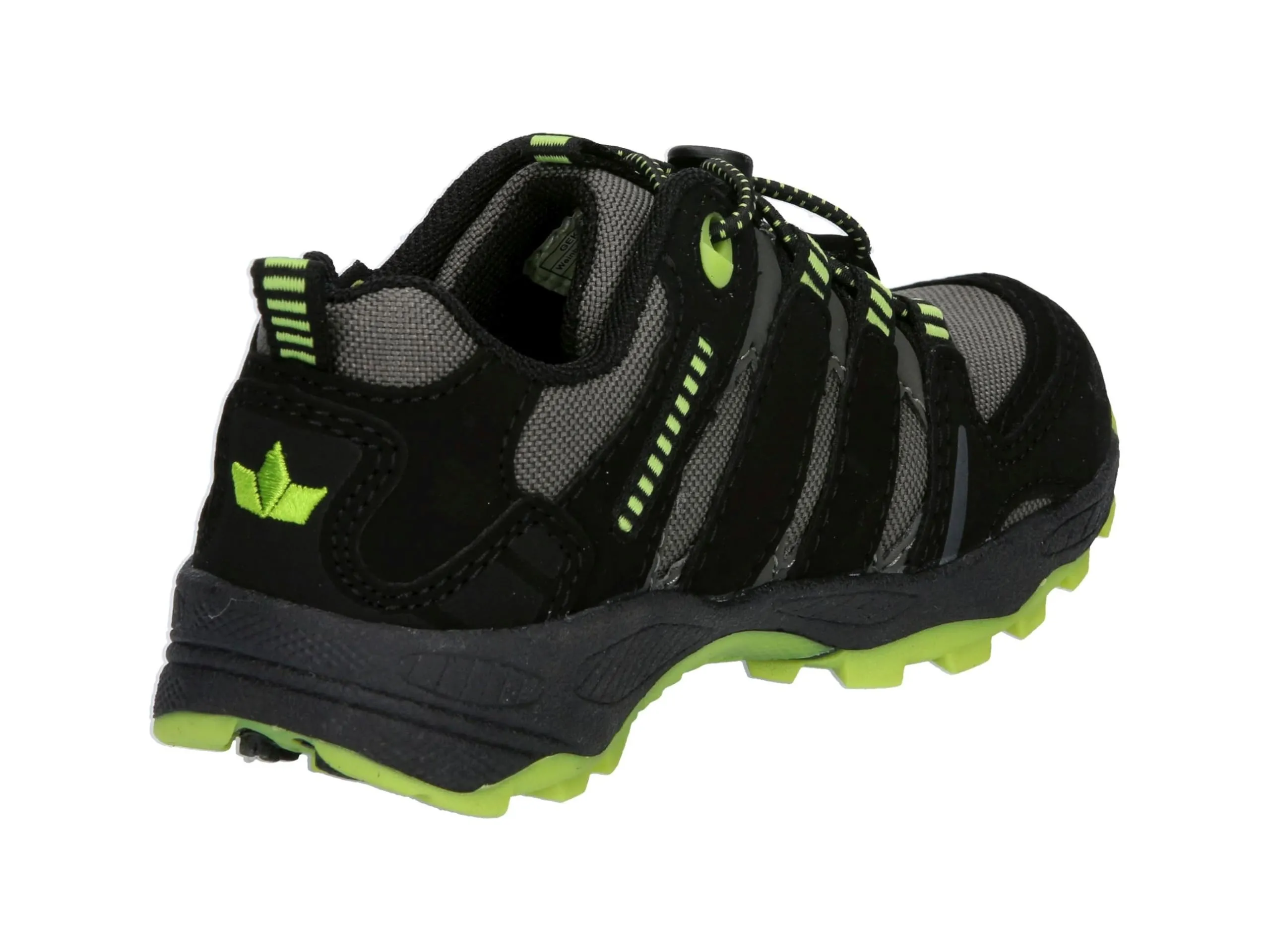 Lico Fremont Scarpe da Trekking Unisex per Bambini e Ragazzi, Grigio Nero Lemon, 36 EU - immagine 4
