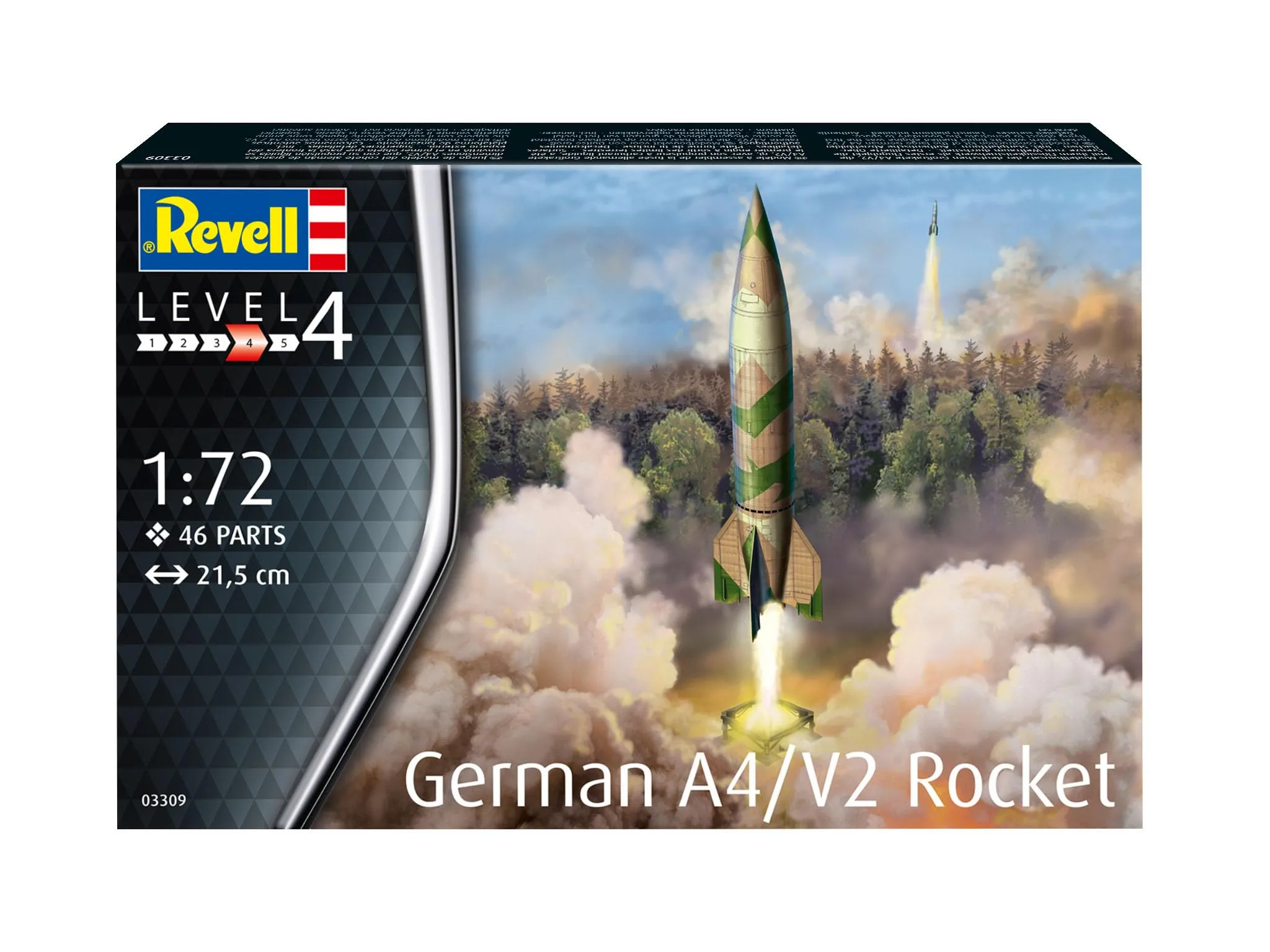 Revell 03309 German A4/V2 Rocket Model Kit - immagine 2
