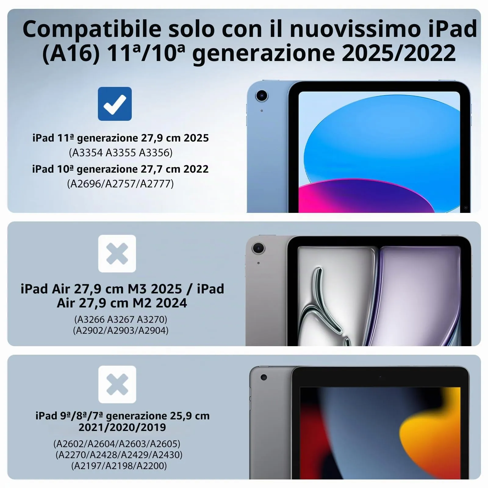 TiMOVO Cover per iPad 11ª Gen 11" e 10ª Gen 10,9", Giallo Chiaro - immagine 2