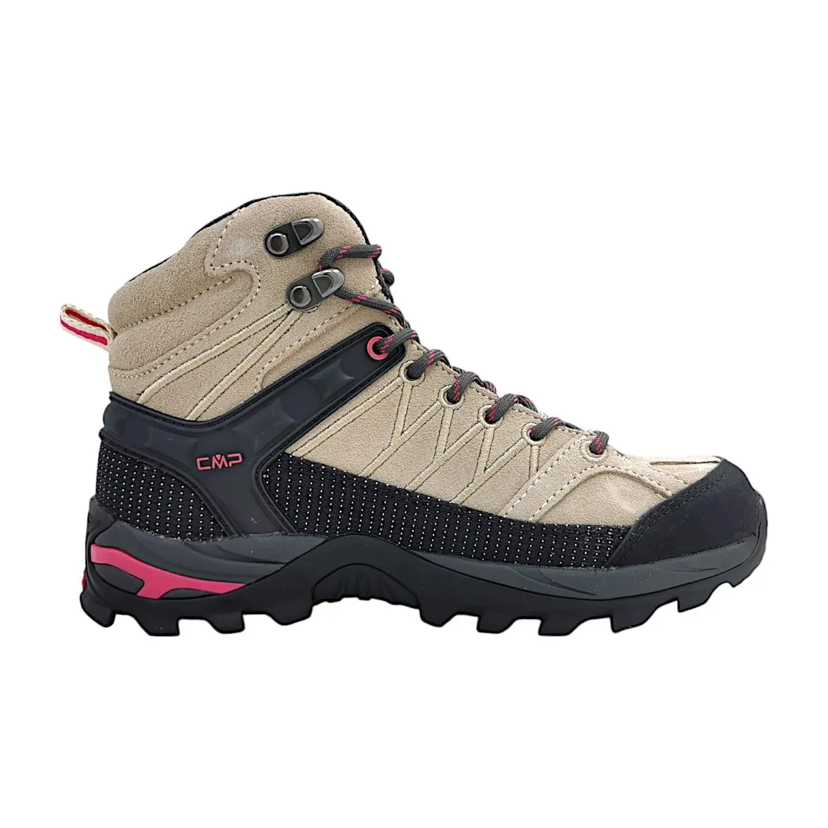 CMP Rigel Mid Women's Trekking Shoes WP, Gesso, 36 - immagine 2
