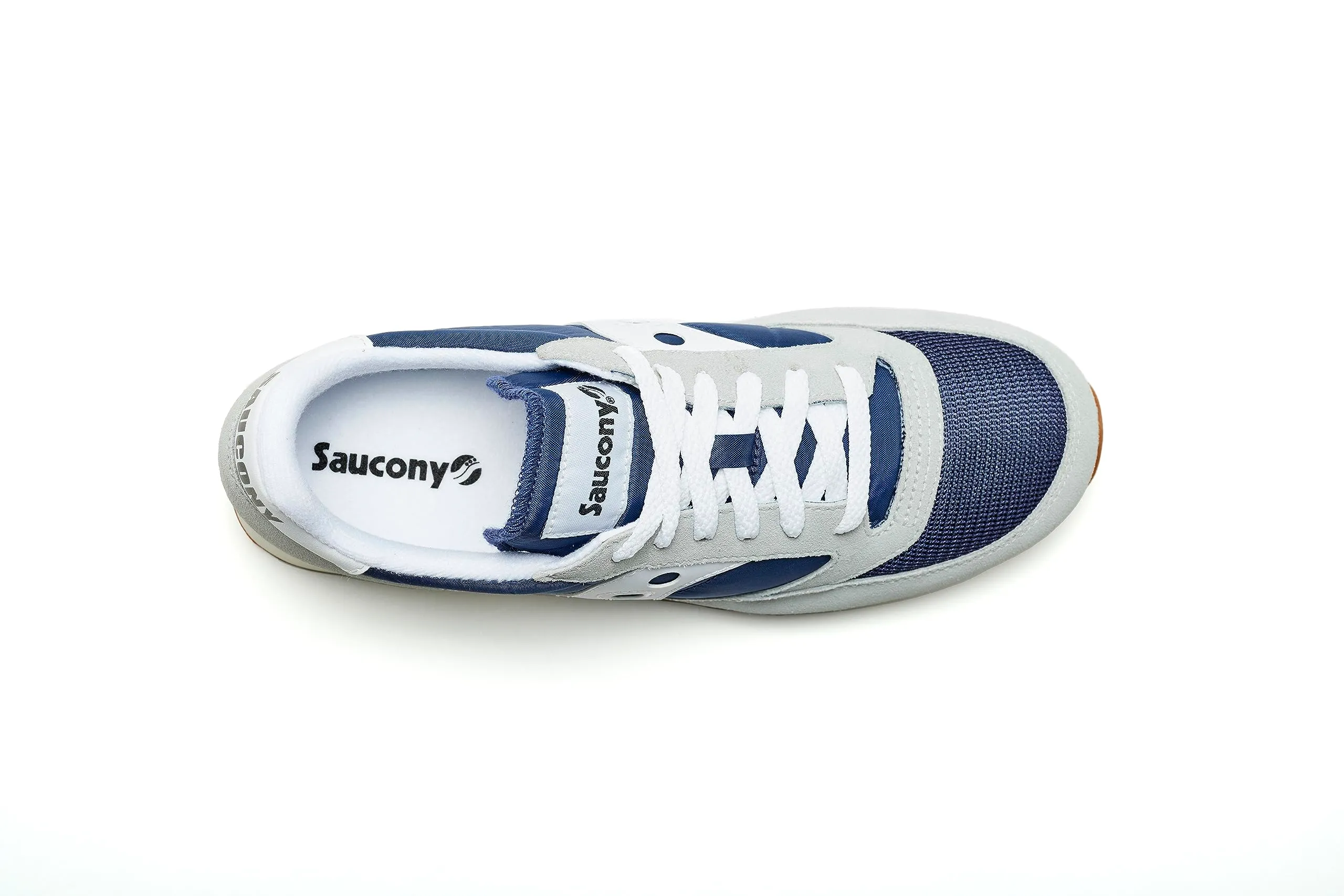 Saucony Jazz Original Vintage Sneaker Uomo, Navy Grey, 41 EU - immagine 3