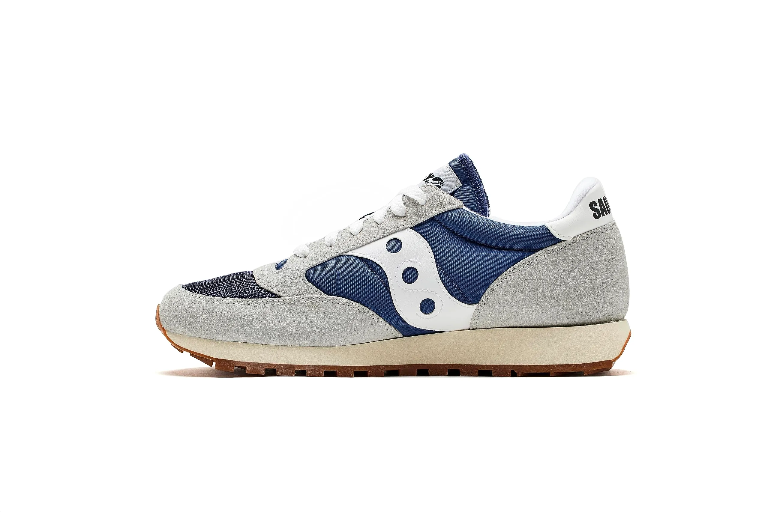 Saucony Jazz Original Vintage Sneaker Uomo, Navy Grey, 44 EU - immagine 2