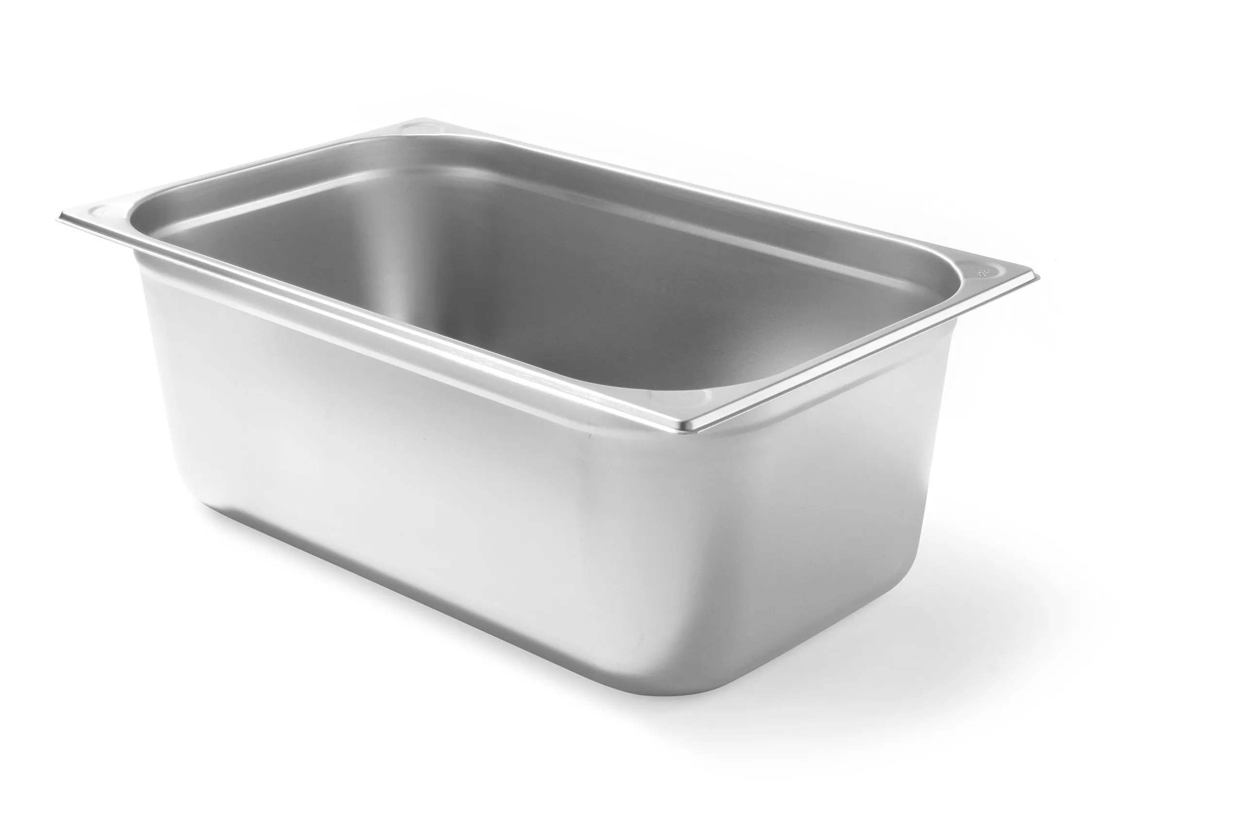 Hendi Contenitore Gastronorm GN 1/1 Kitchen Line, Acciaio Inox, 28L, 530x325x200mm - immagine 2