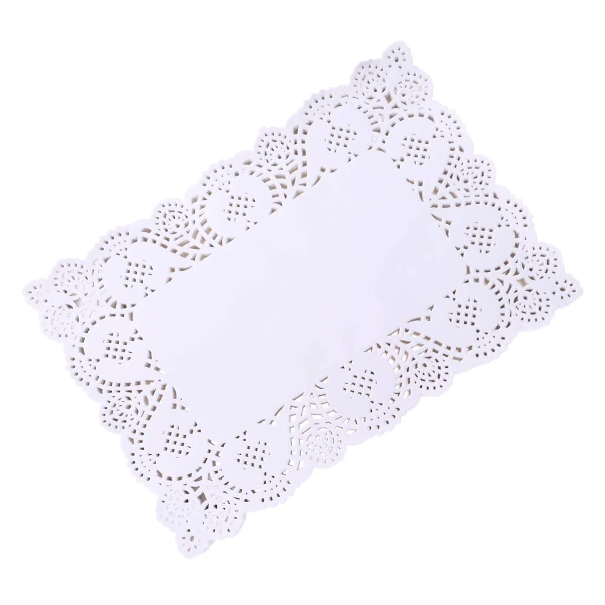 SUPVOX Centrini di Pizzo Bianco Decorativi, 23x16cm, 140 Pezzi - immagine 2