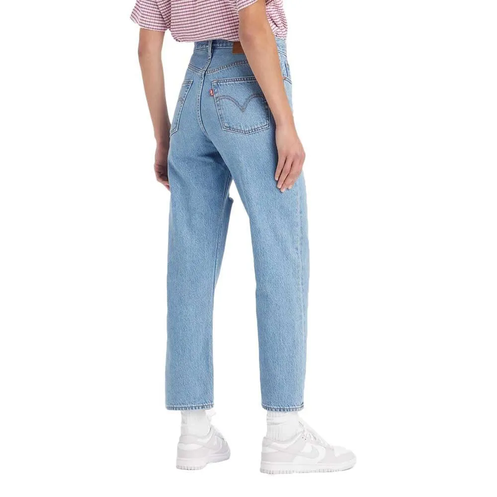 Levi's Ribcage Straight Ankle Jeans, In The Middle W Damage, 28W / 29L - immagine 2