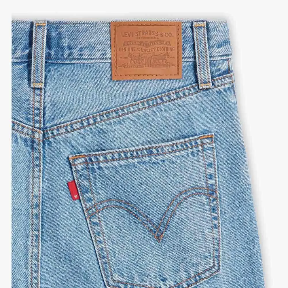 Levi's Ribcage Straight Ankle Jeans, In The Middle W Damage, 28W / 29L - immagine 8