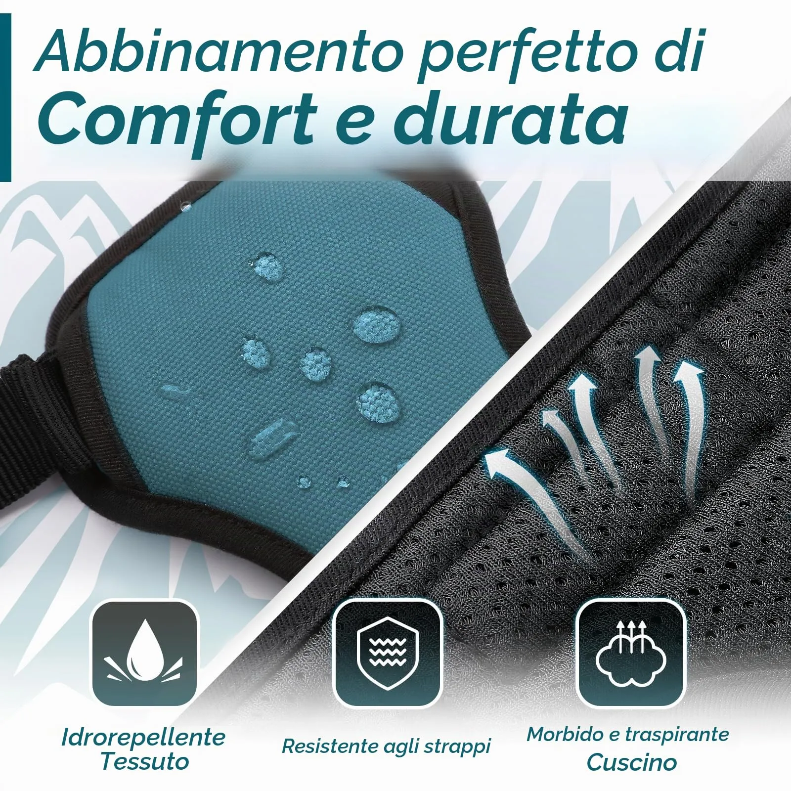 Eagloo Pettorina Cane ad H, Verde Scuro, Taglia XL - immagine 7