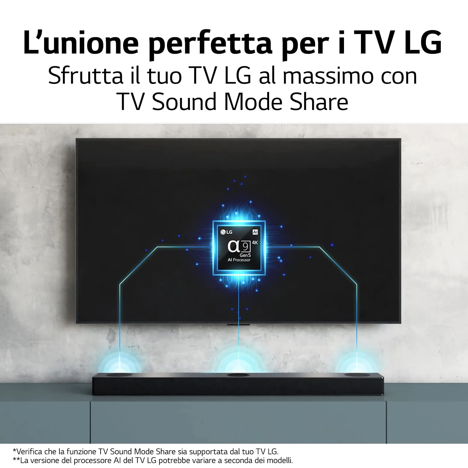 LG S80QR Soundbar 5.1.3 Canali con Subwoofer Wireless e Casse Posteriori, 620W, Dolby Atmos, DTS:X, IMAX Enhanced, Meridian - immagine 4