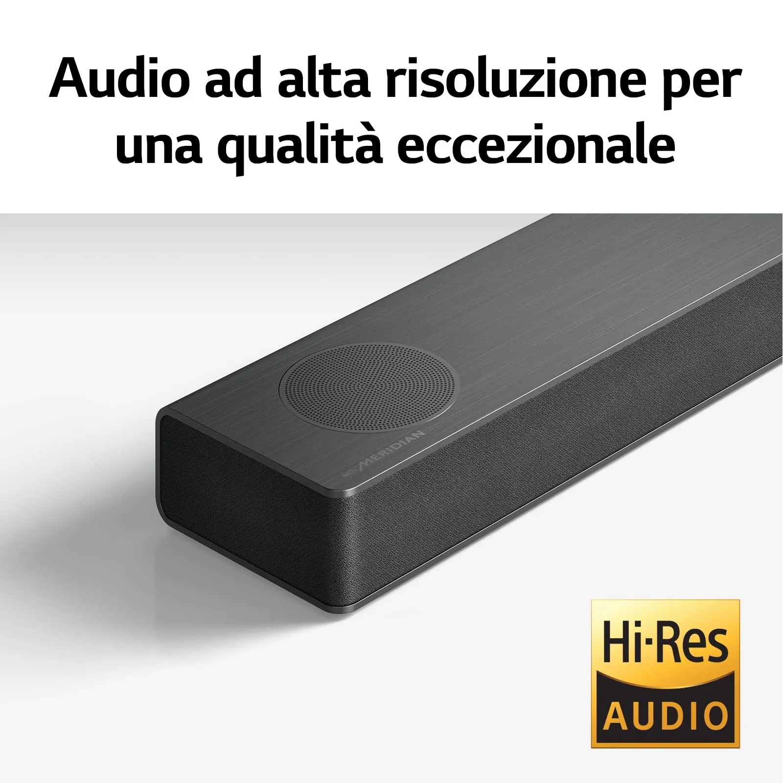 LG S80QR Soundbar 5.1.3 Canali con Subwoofer Wireless e Casse Posteriori, 620W, Dolby Atmos, DTS:X, IMAX Enhanced, Meridian - immagine 5