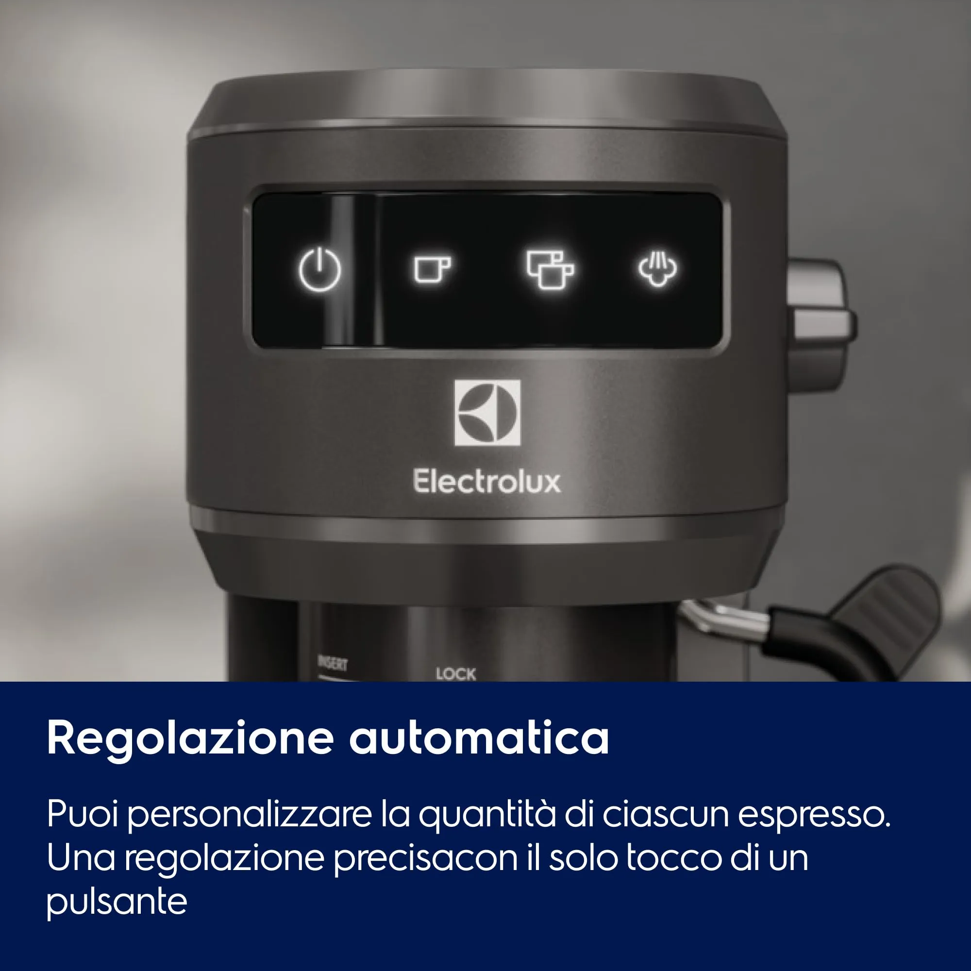 Electrolux Explore 6 Macchina Caffè Espresso, Cialde E.S.E. e Polvere, Nero - immagine 4