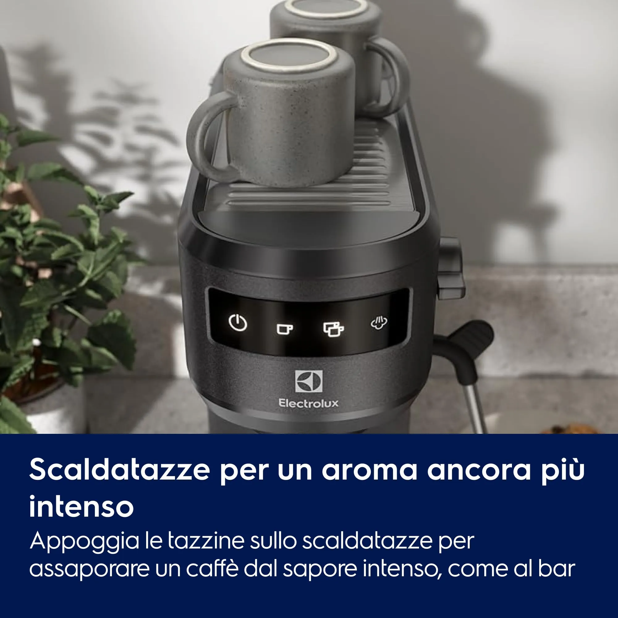 Electrolux Explore 6 Macchina Caffè Espresso, Cialde E.S.E. e Polvere, Nero - immagine 8