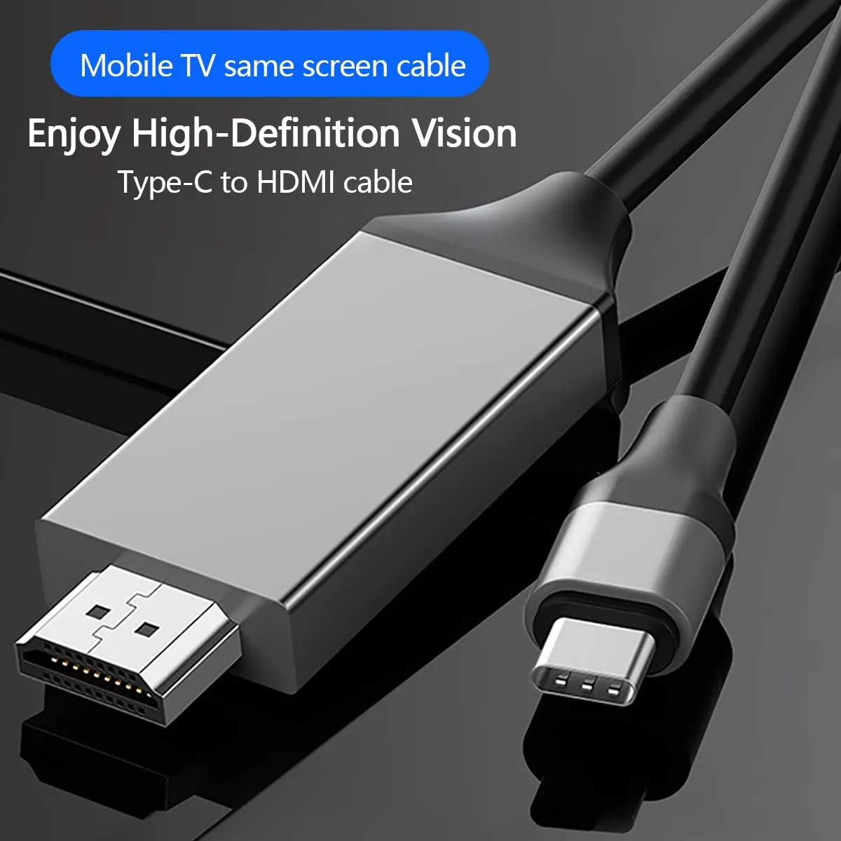 Abauoat Cavo USB C to HDMI 4K Thunderbolt 3/4, 2m - immagine 2