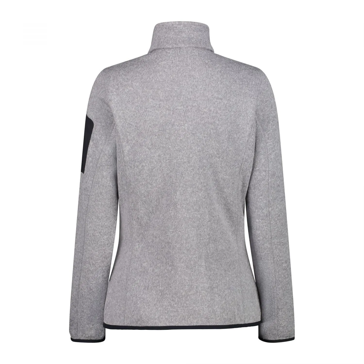 CMP Giacca Knit-tech da Donna, Silver/Campari, 48 - immagine 2