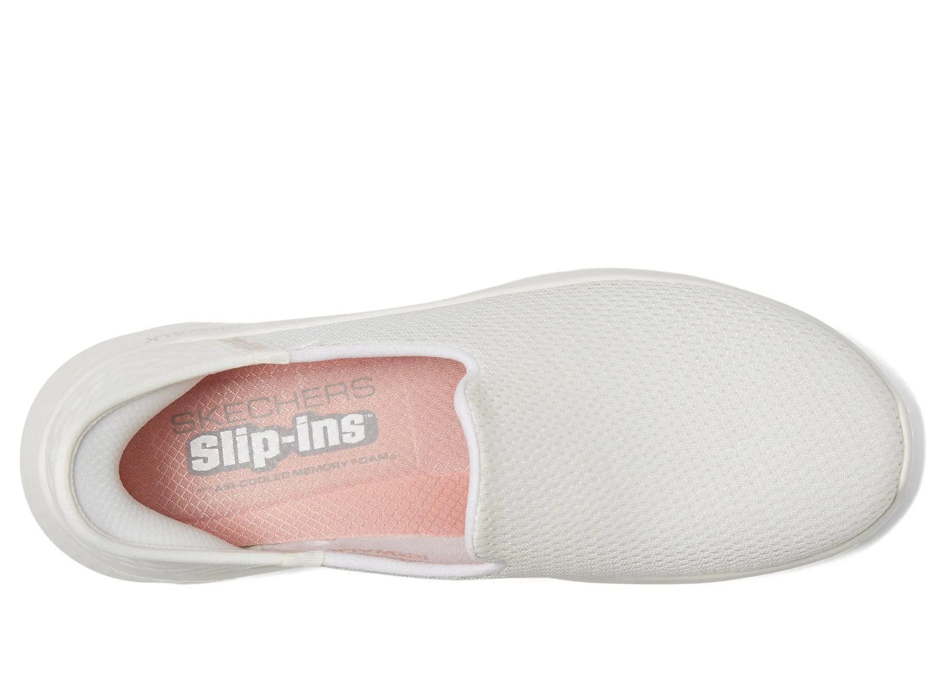 Skechers Hands Free Slip-ins Go Walk Flex Relish - Dirty White, 5.5 Wide - immagine 2