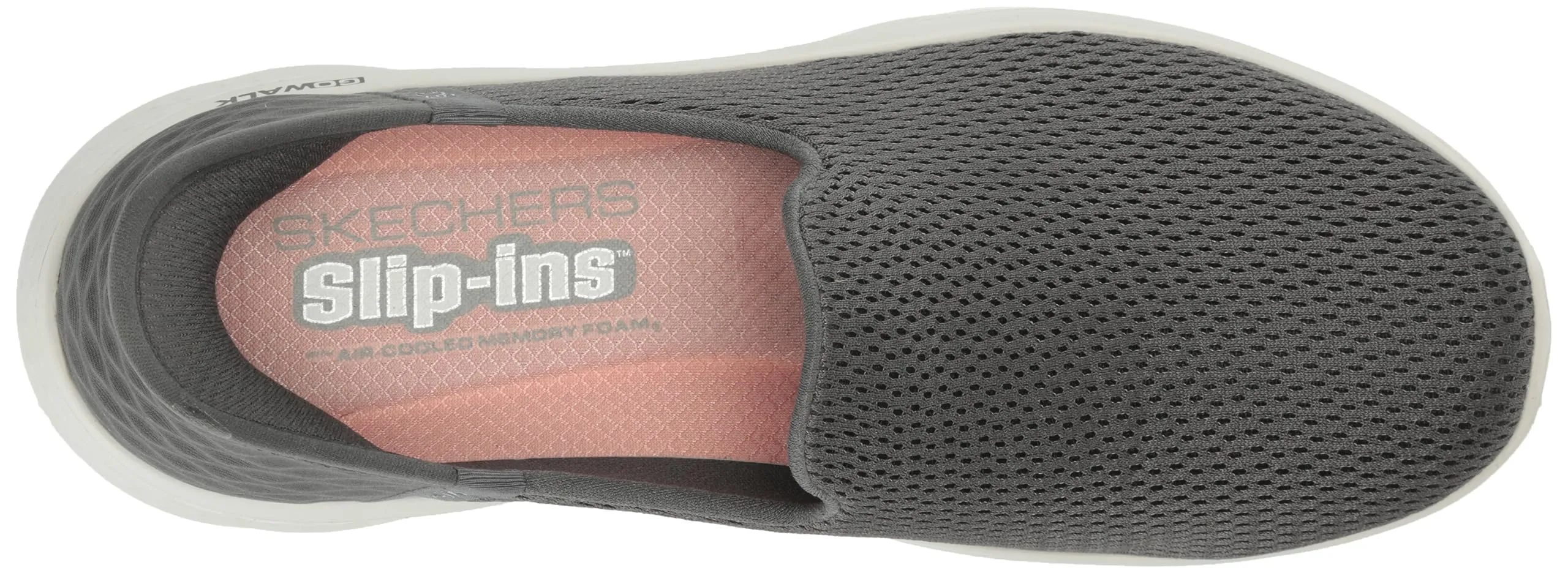Skechers Go Walk Flex Relish Hands Free Slip-ins - Carbone, 6.5 Wide - immagine 5